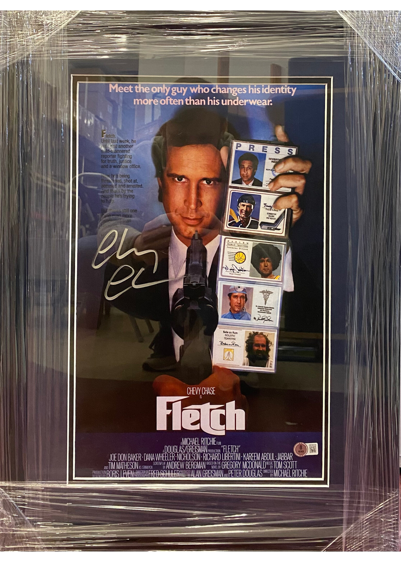 Picture Chevy Chase Fletch 12x18