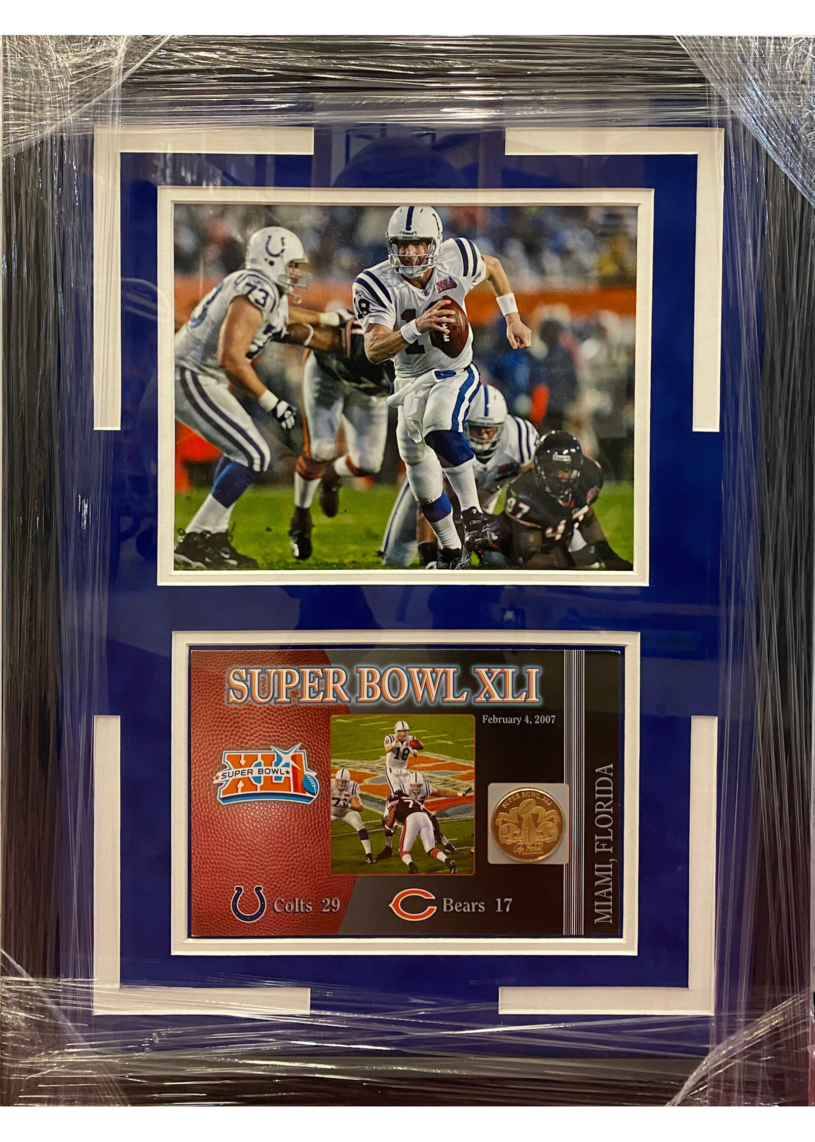 Picture Superbowl XLI Colts Coin