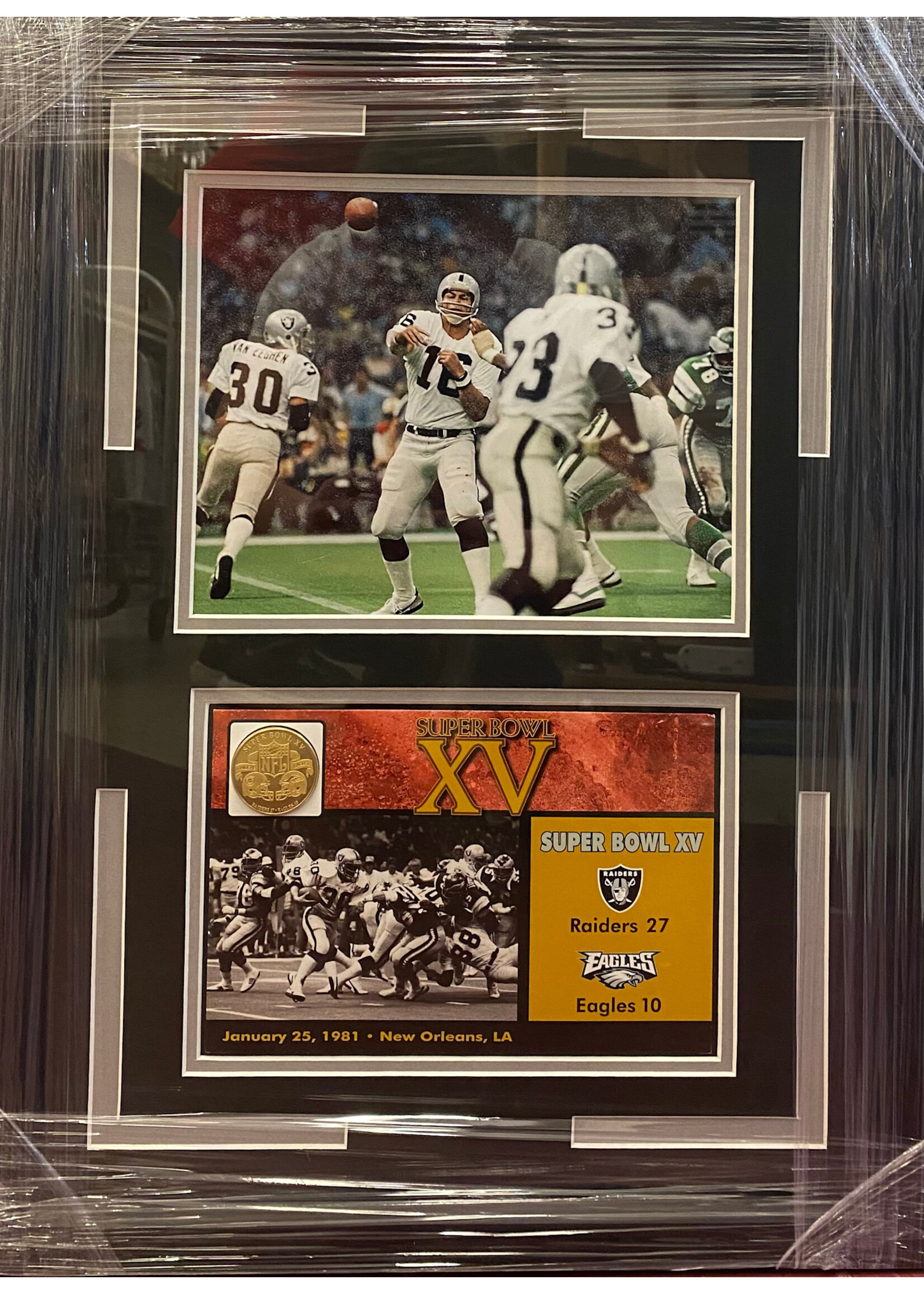 Picture Superbowl XV Raiders Coin