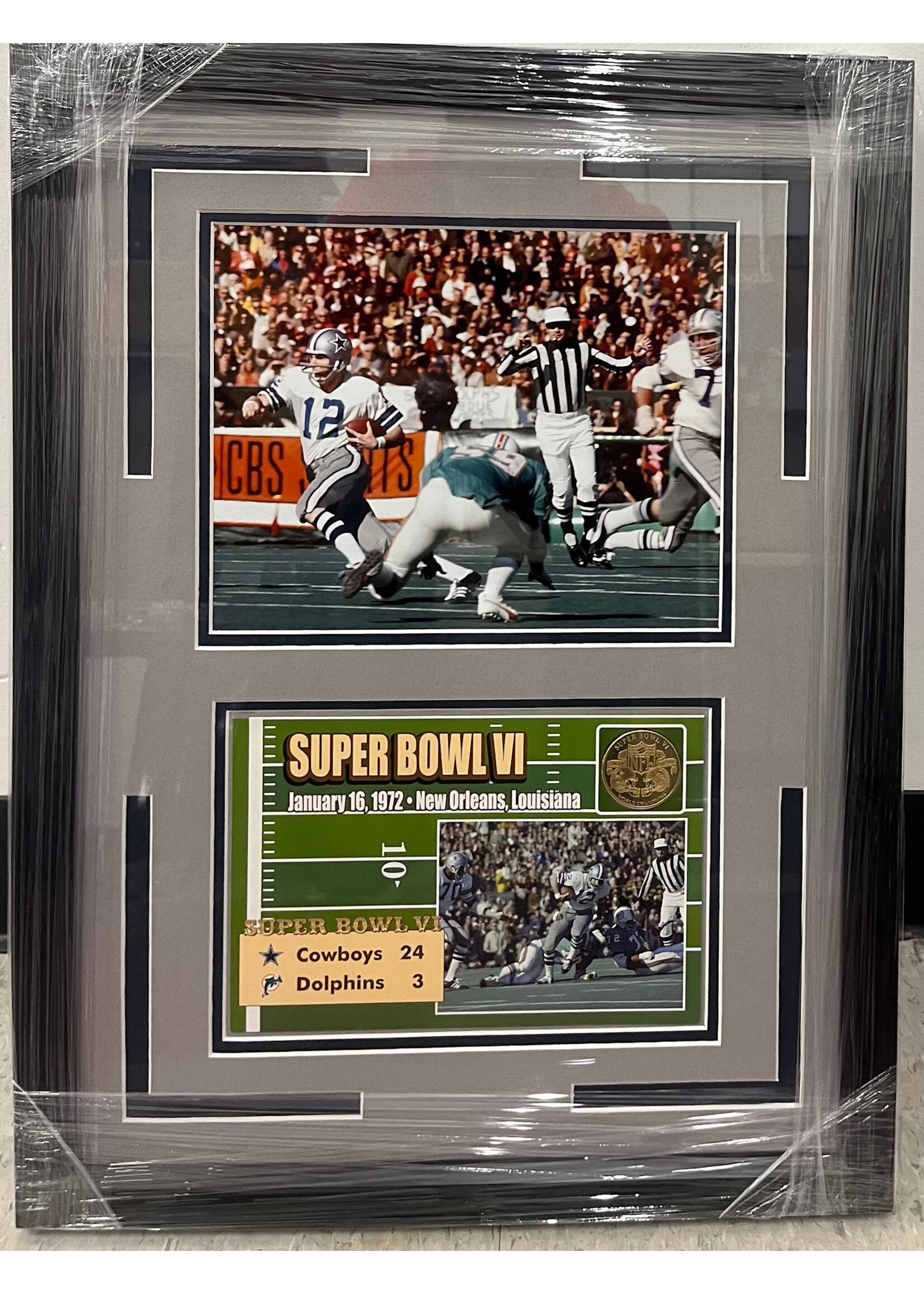 Picture Superbowl VI Cowboys Coin