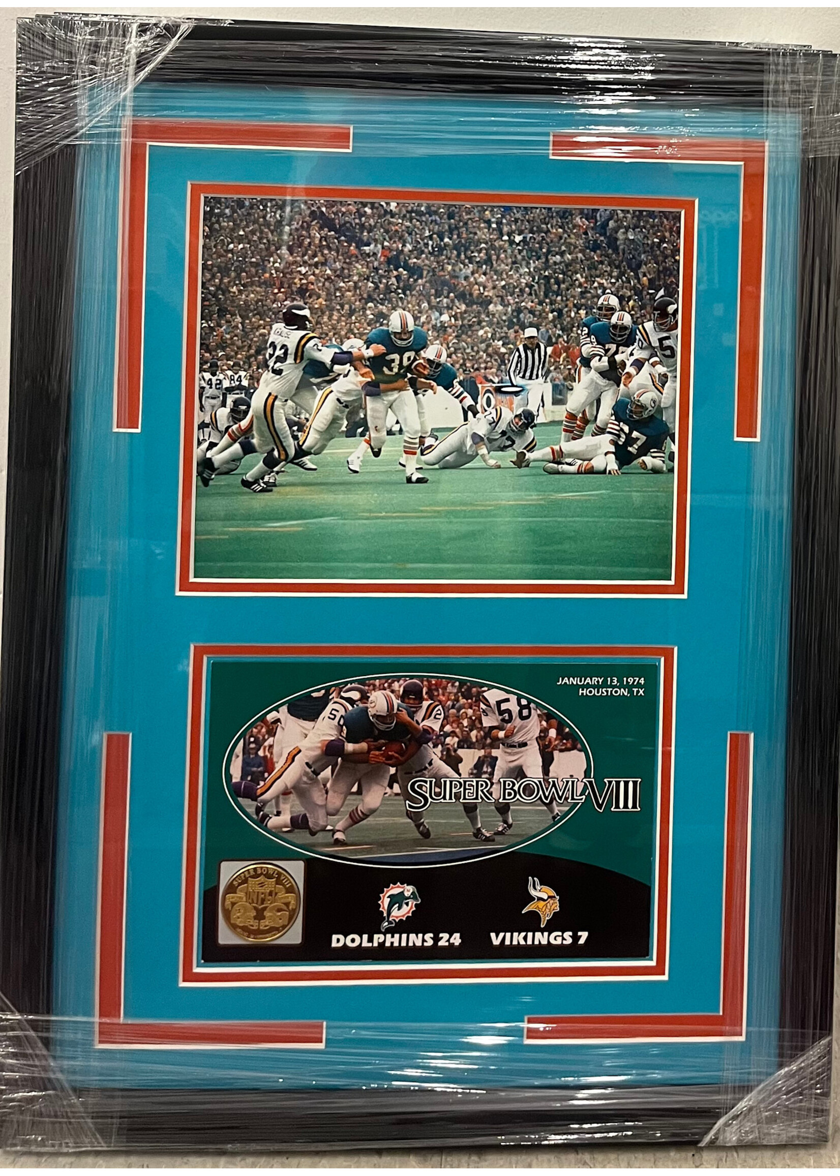Picture Superbowl VIII Dolphins Coin