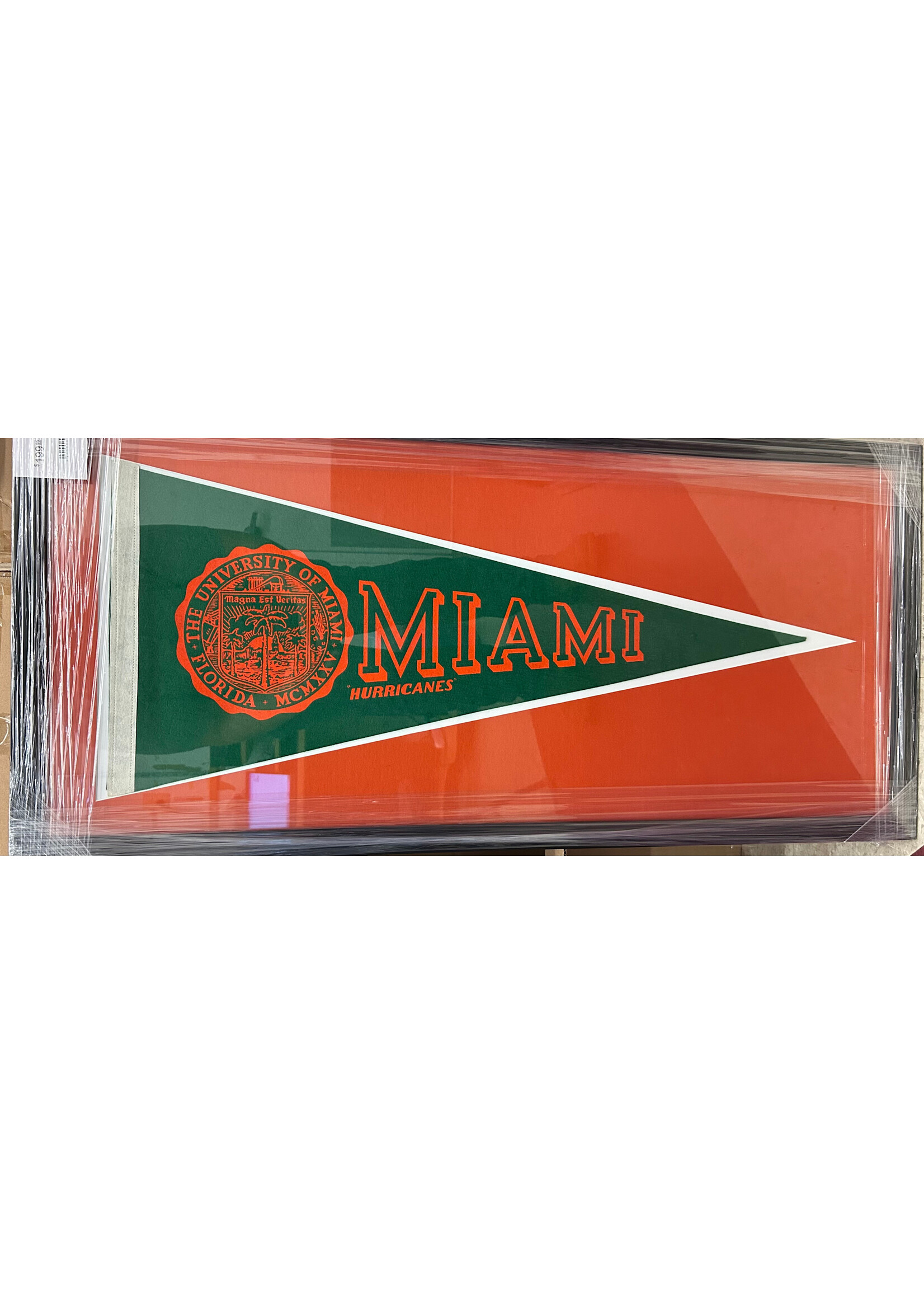 Miami 1970s Crest Pennant