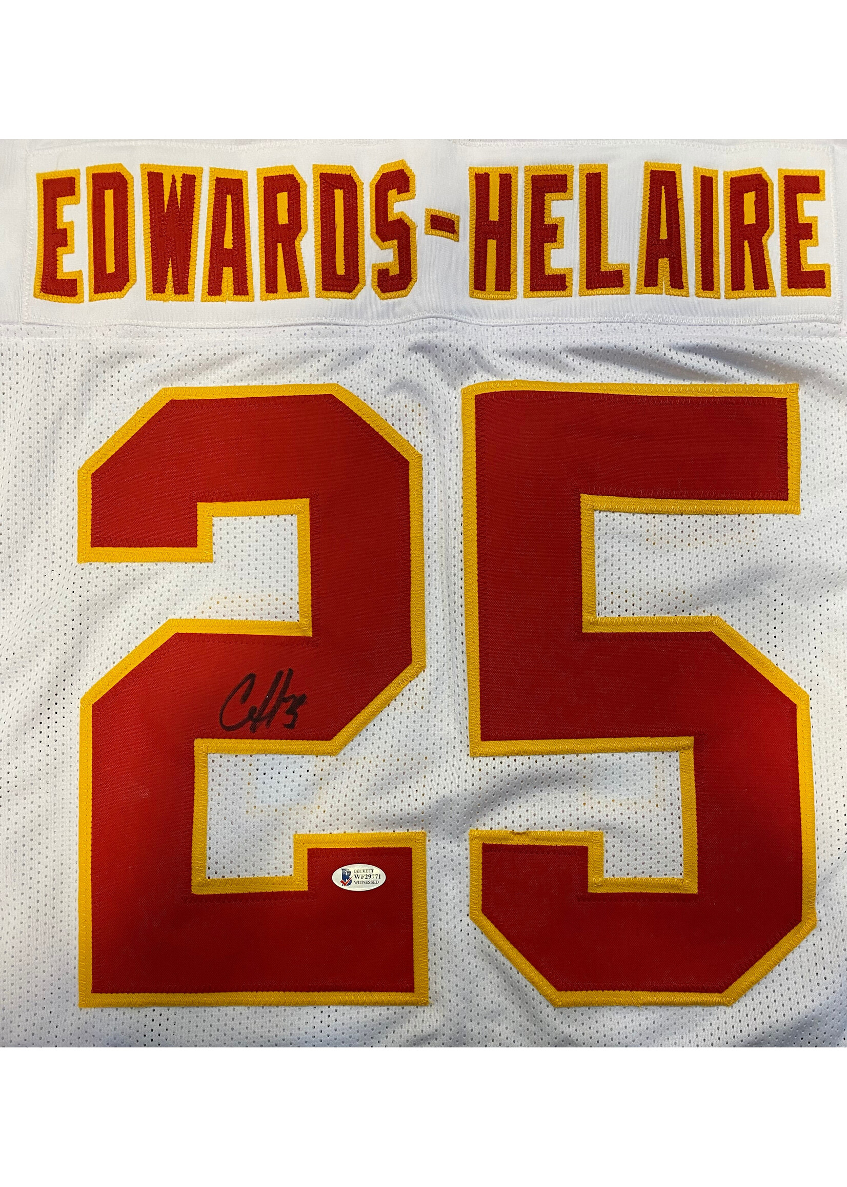 Jersey (F & UF) Clyde Edwards-Helaire Jersey B