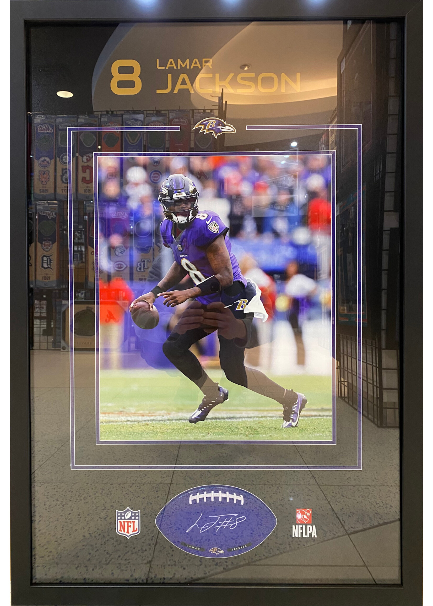 Picture Lamar Jackson LG Signables