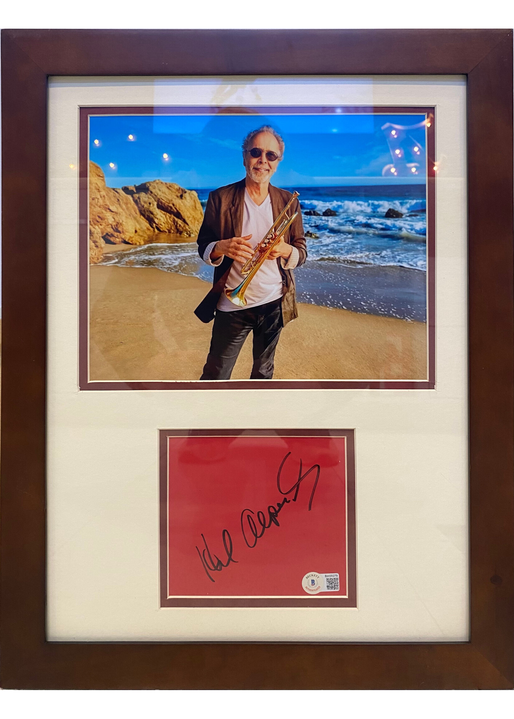 Picture Hal Alpert Cut Signature