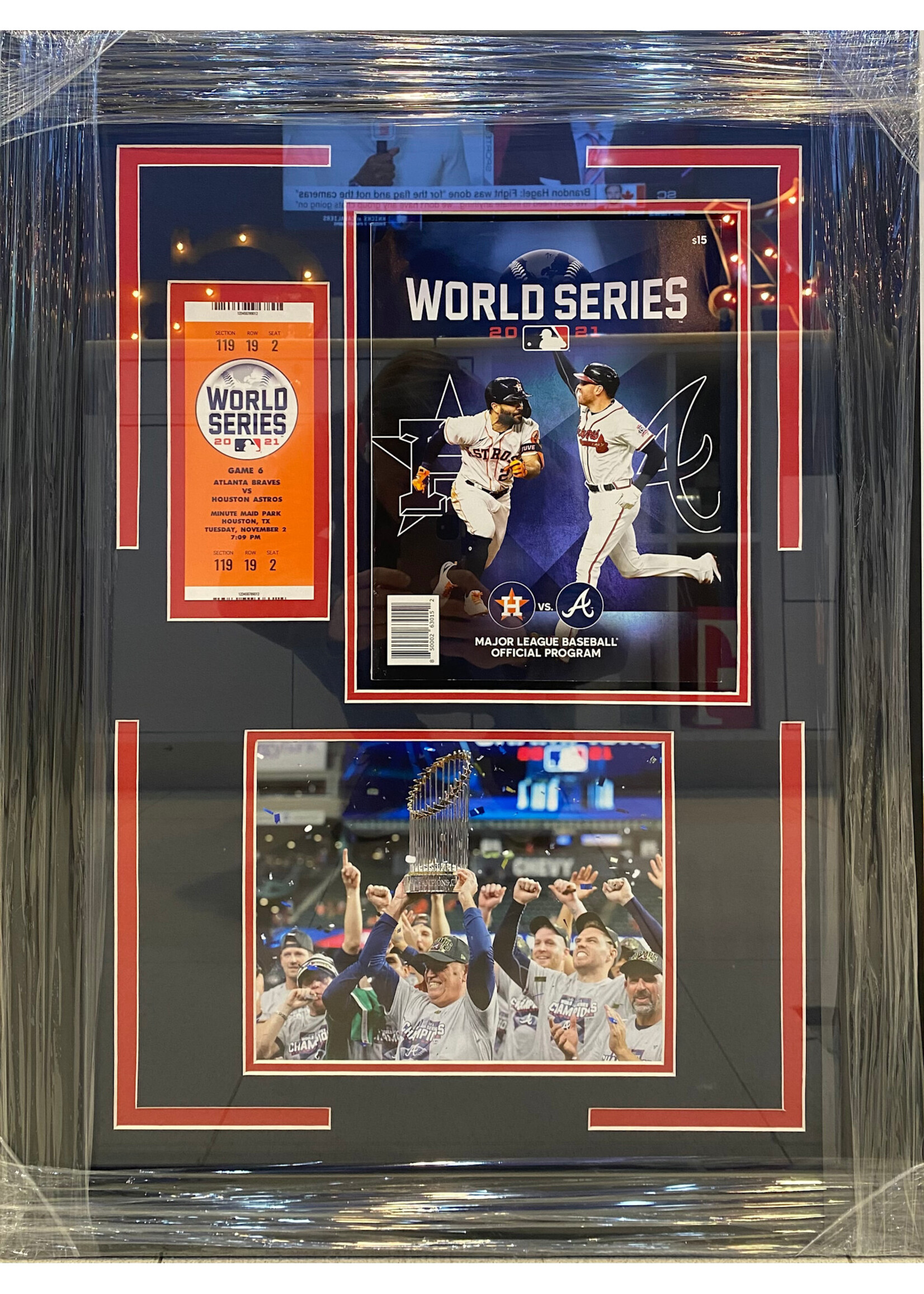 2021 Braves Program Tix Collage