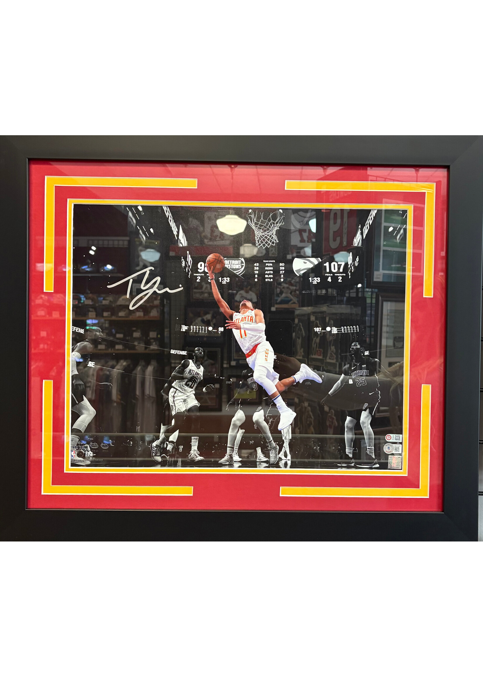 Picture Trae Young 16x20 F