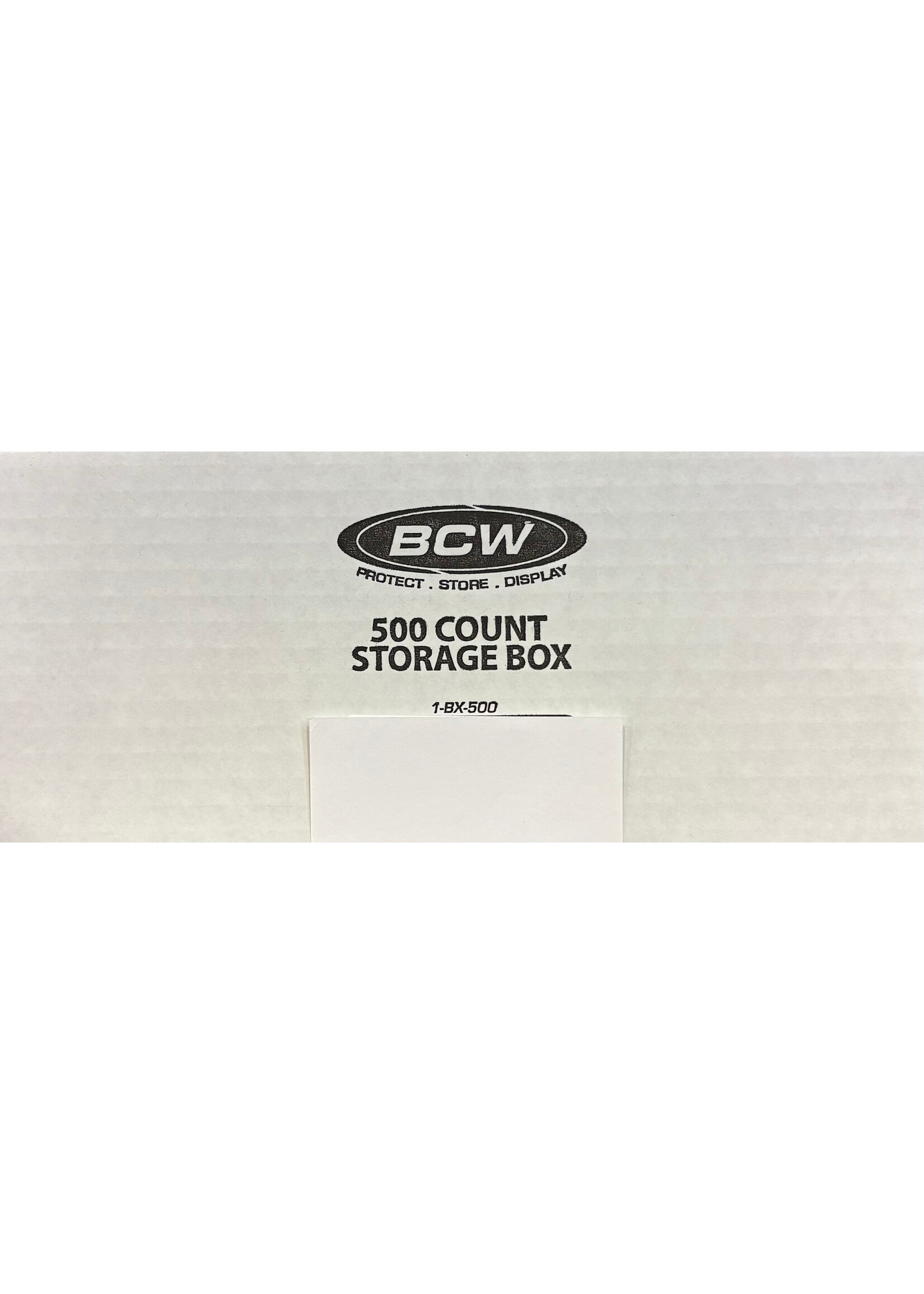 Supplies 500ct Card Box