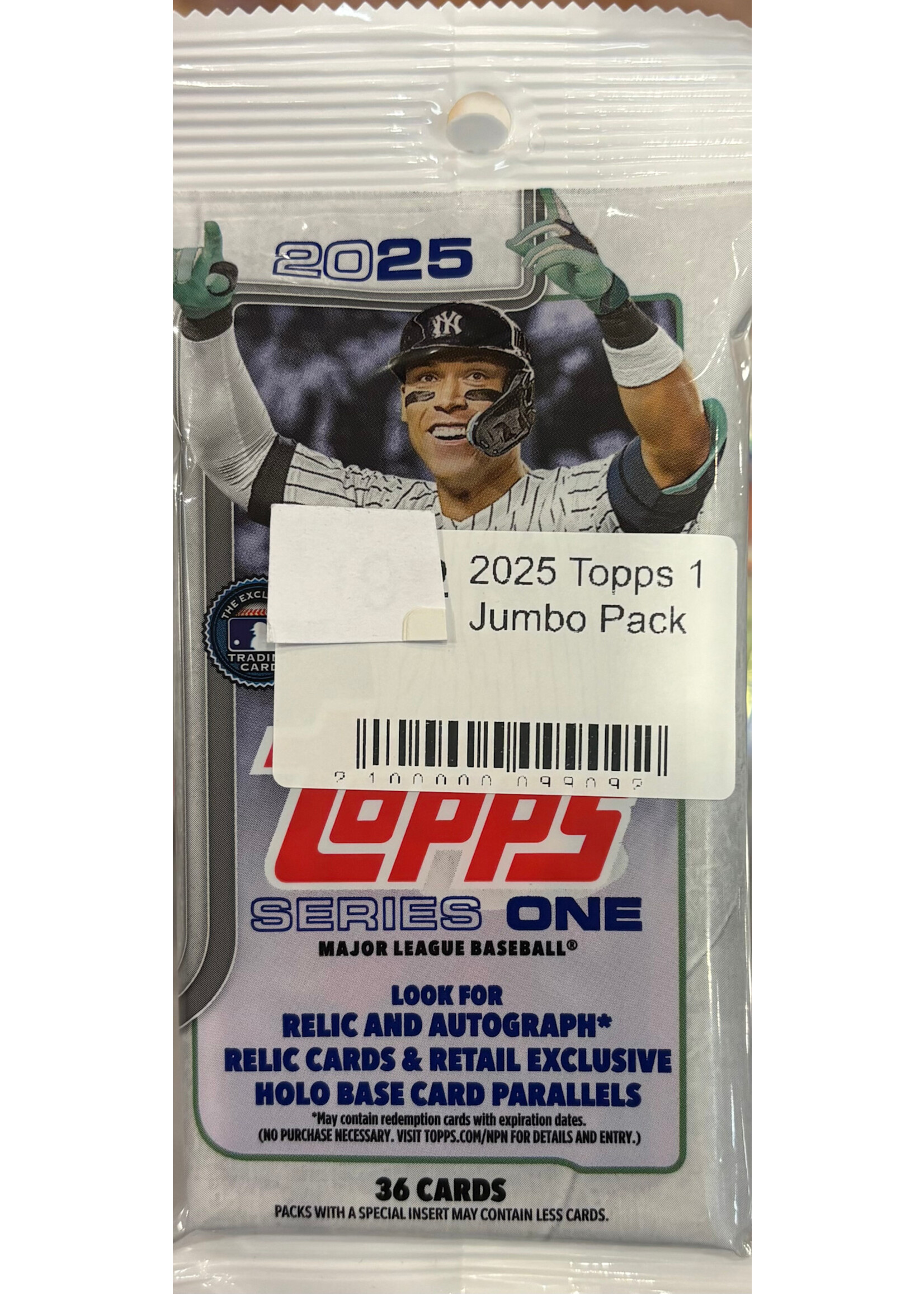2025 Topps 1 Jumbo Pack