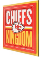 You The Fan Chiefs Slogan 12x12 Wall Art