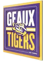 You The Fan LSU Slogan 12x12 Wall Art