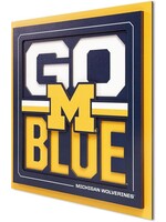 You The Fan Michigan Slogan 12x12 Wall Art