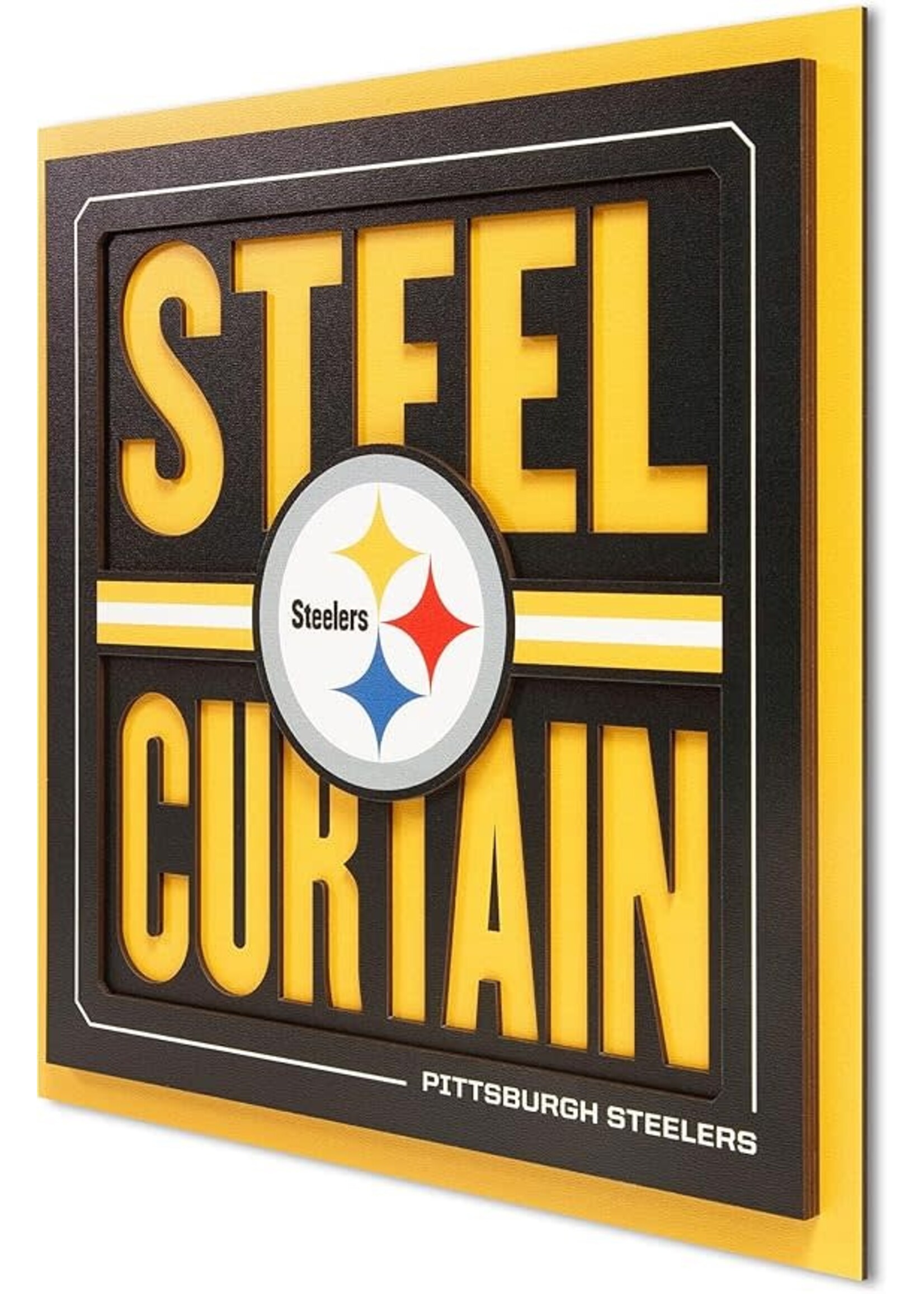 You The Fan Steelers Slogan 12x12 Wall Art