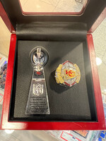 Chiefs 2024 Ring & Trophy Set