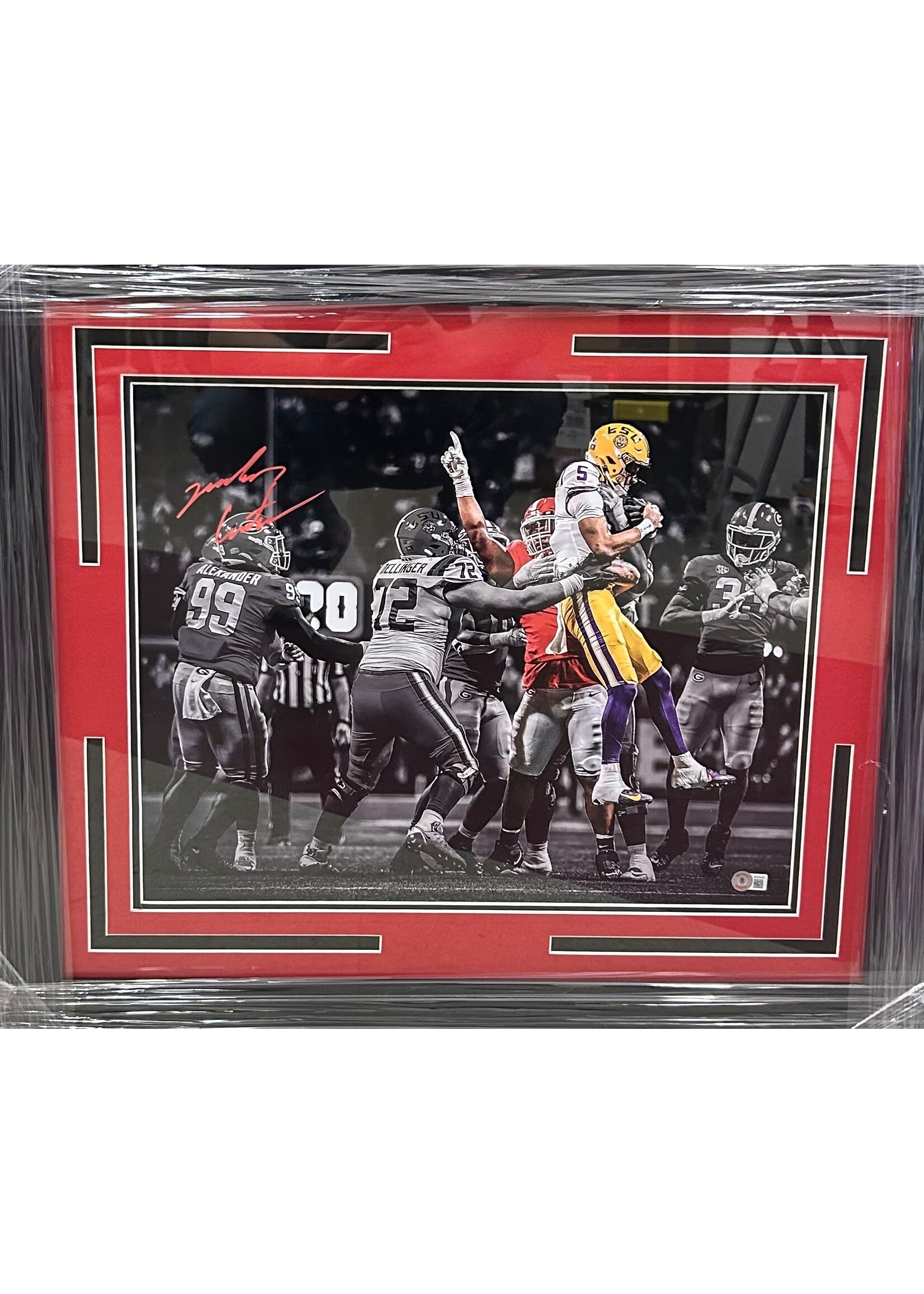 Jalen Carter 16x20 C