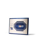 You The Fan Kentucky 5 Layer Stadium Wall Art