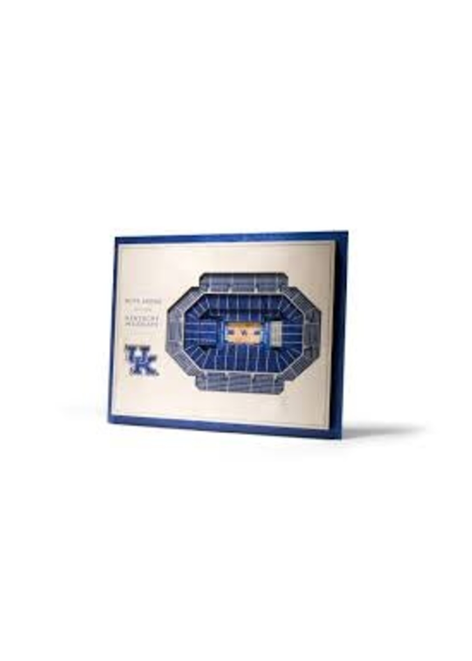 You The Fan Kentucky 5 Layer Stadium Wall Art