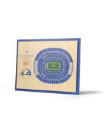 You The Fan Rams 5 Layer Stadium Wall Art