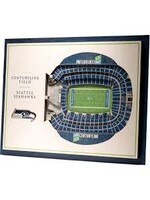 You The Fan Seahawks 5 Layer Stadium Wall Art