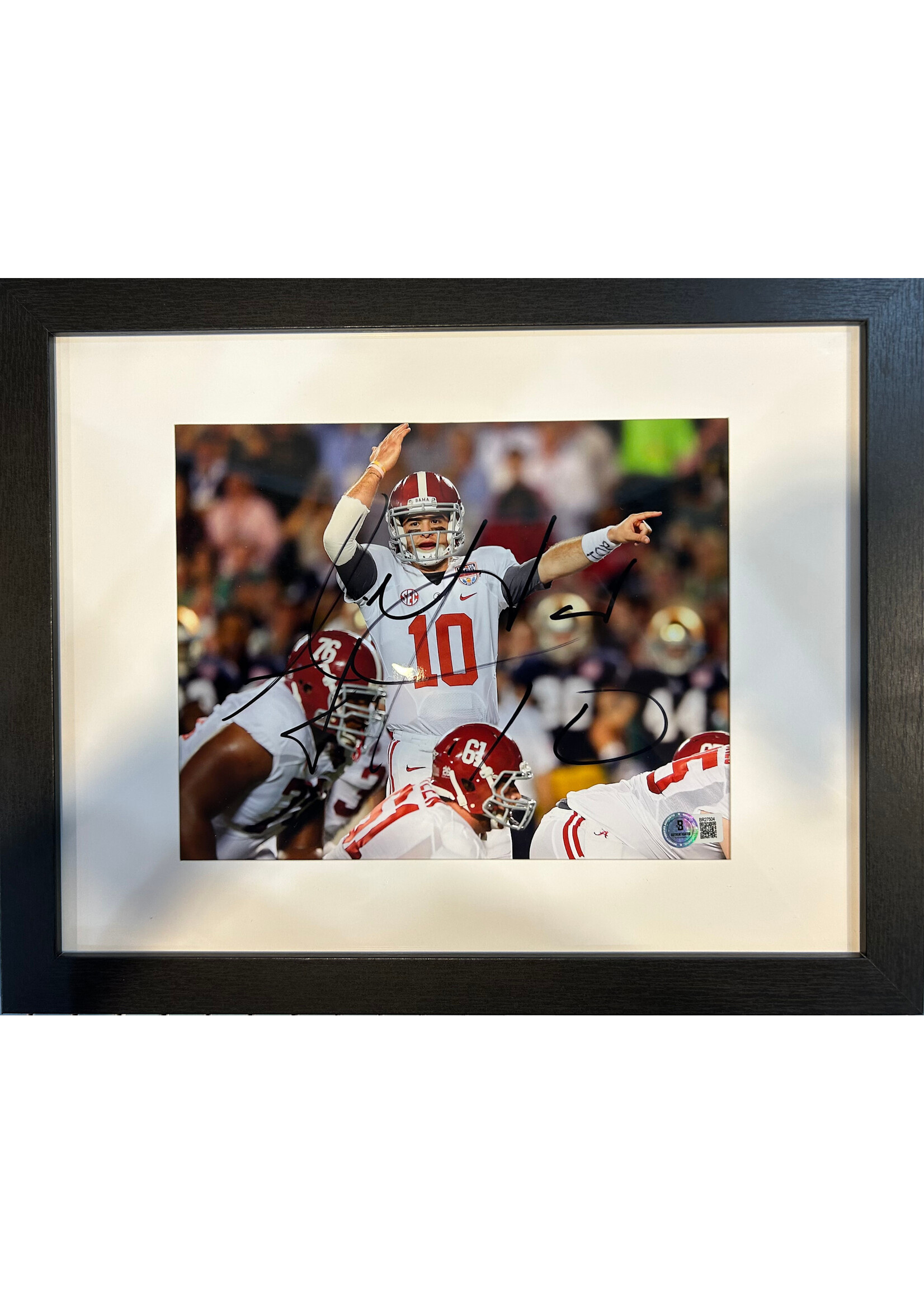 AJ McCarron 8x10 B