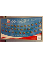 2004 Olympics Torch Relay Pin Set