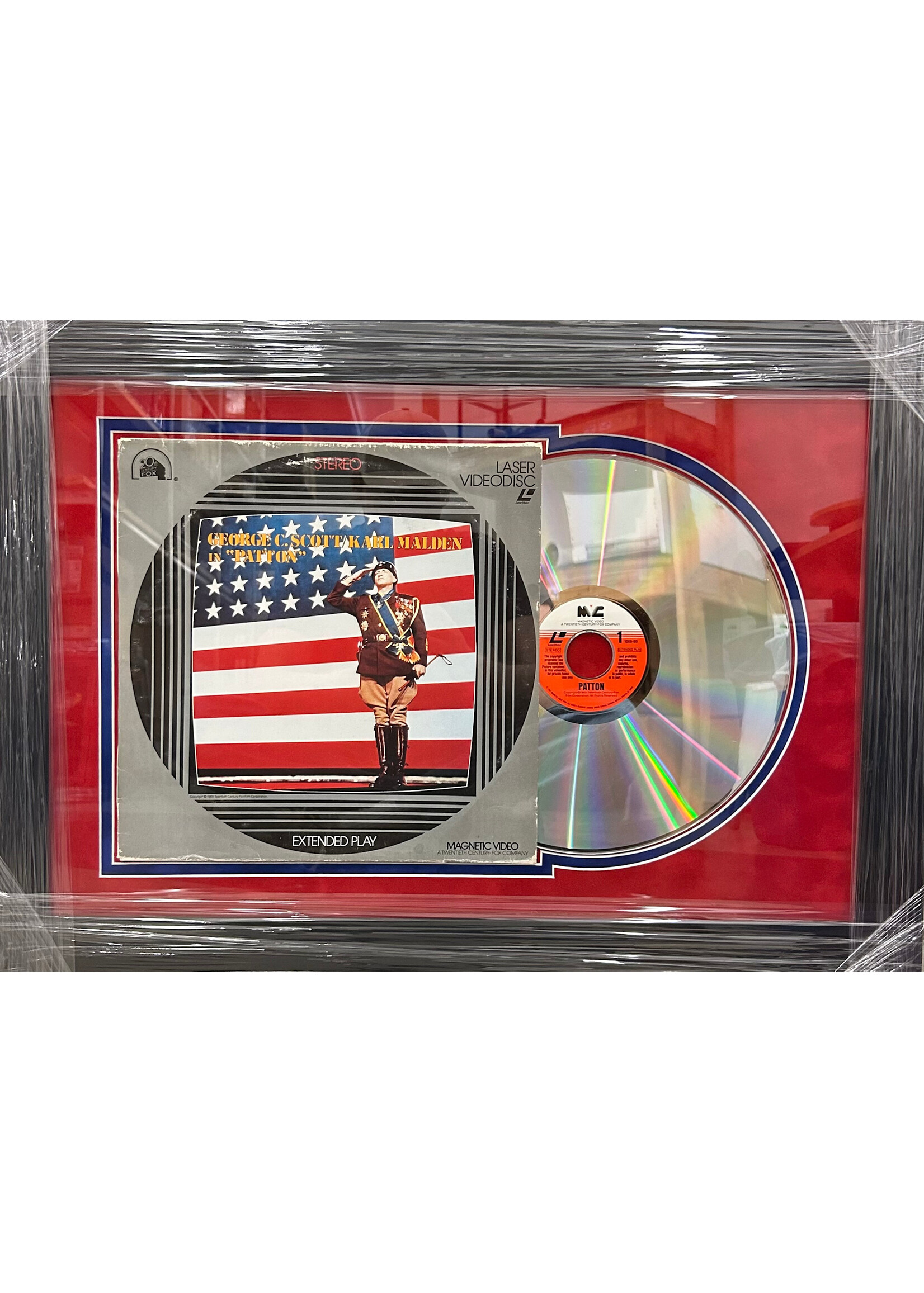 Picture Patton Laser Disc