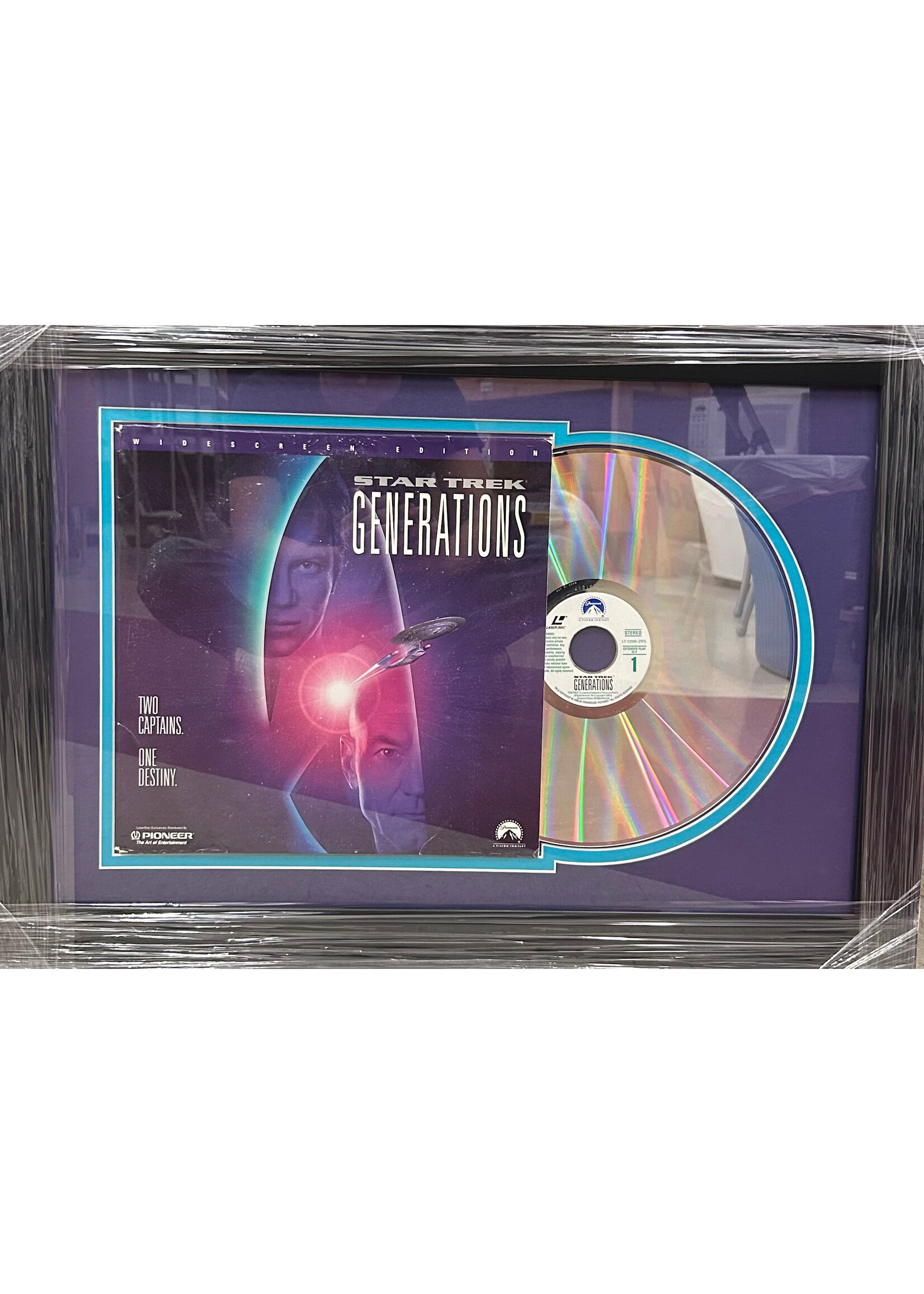 Picture Star Trek Generations Laser Disc