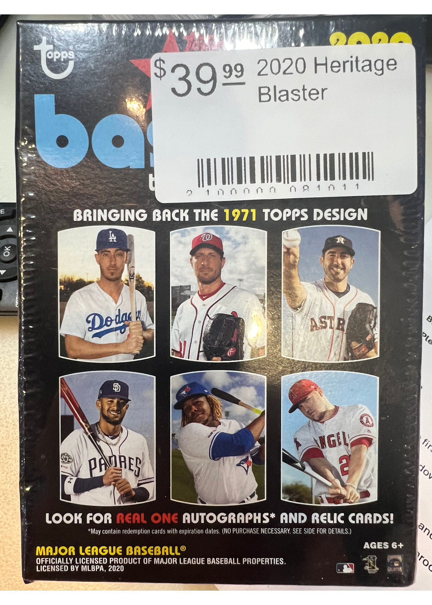 Cards 2020 Heritage Blaster