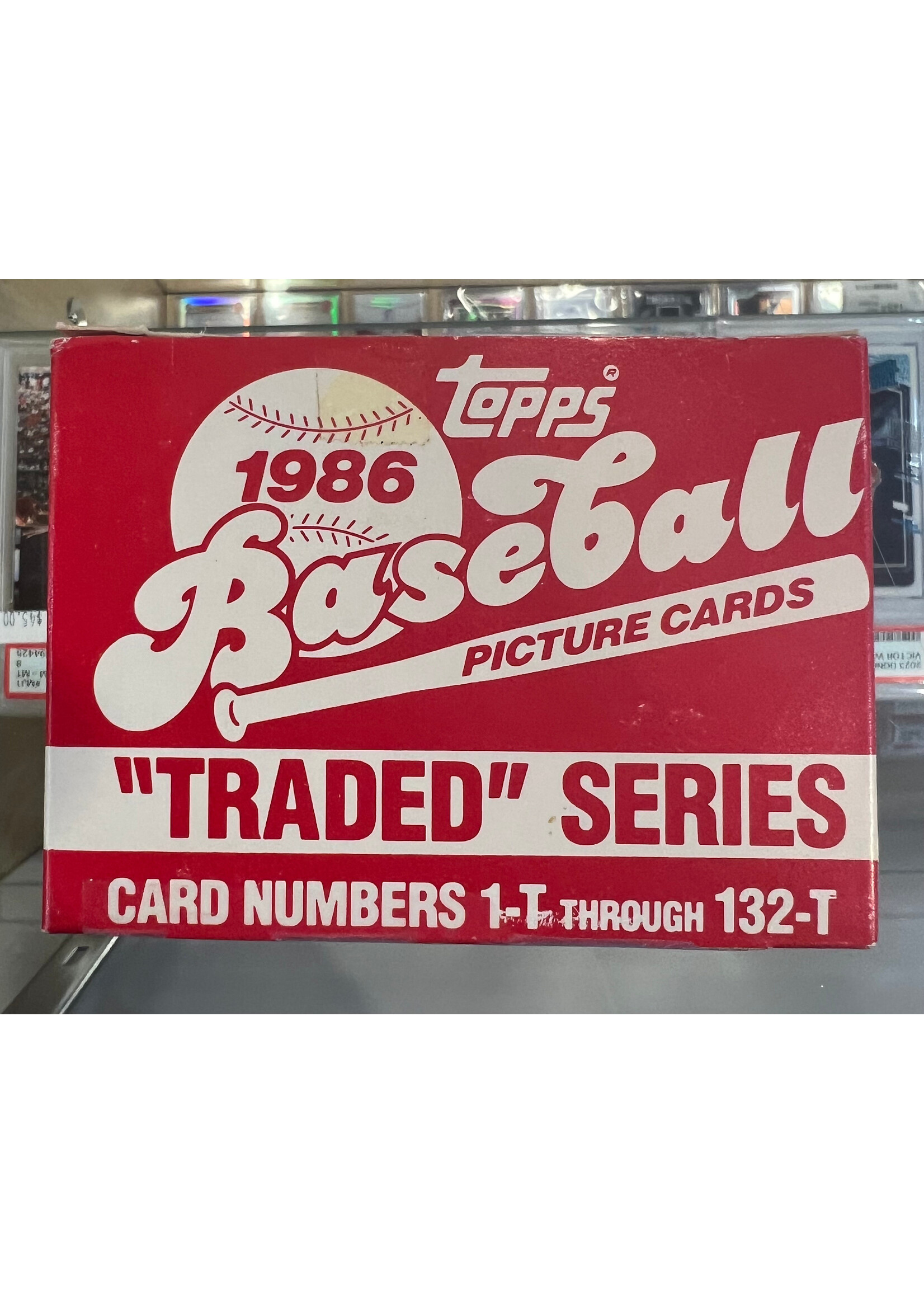 Cards 1986 Topps Traded Baseball Set