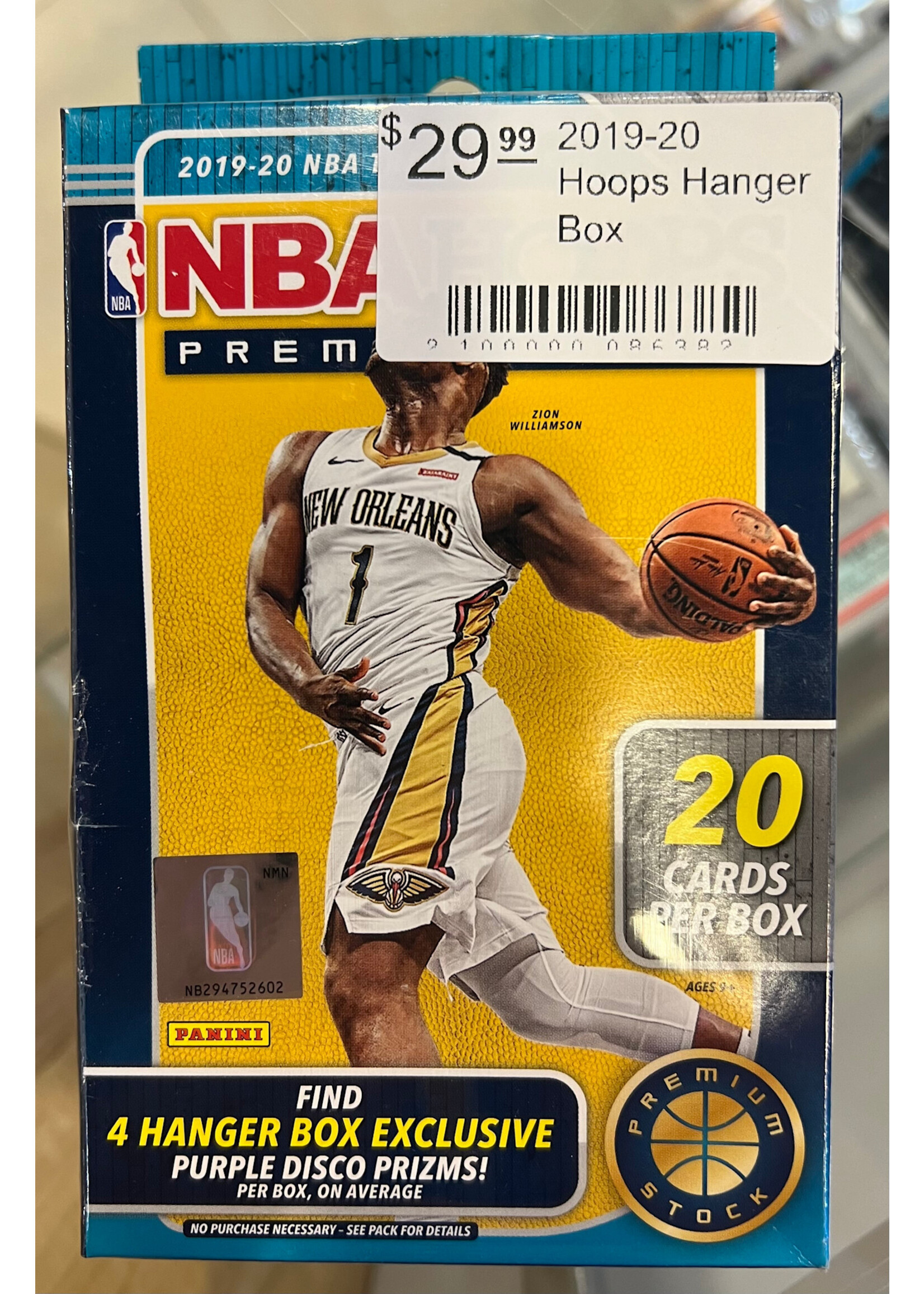 Cards *Px 2019-20 Hoops Hanger Box