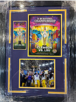 Picture 2020 LSU Program Tix Collage
