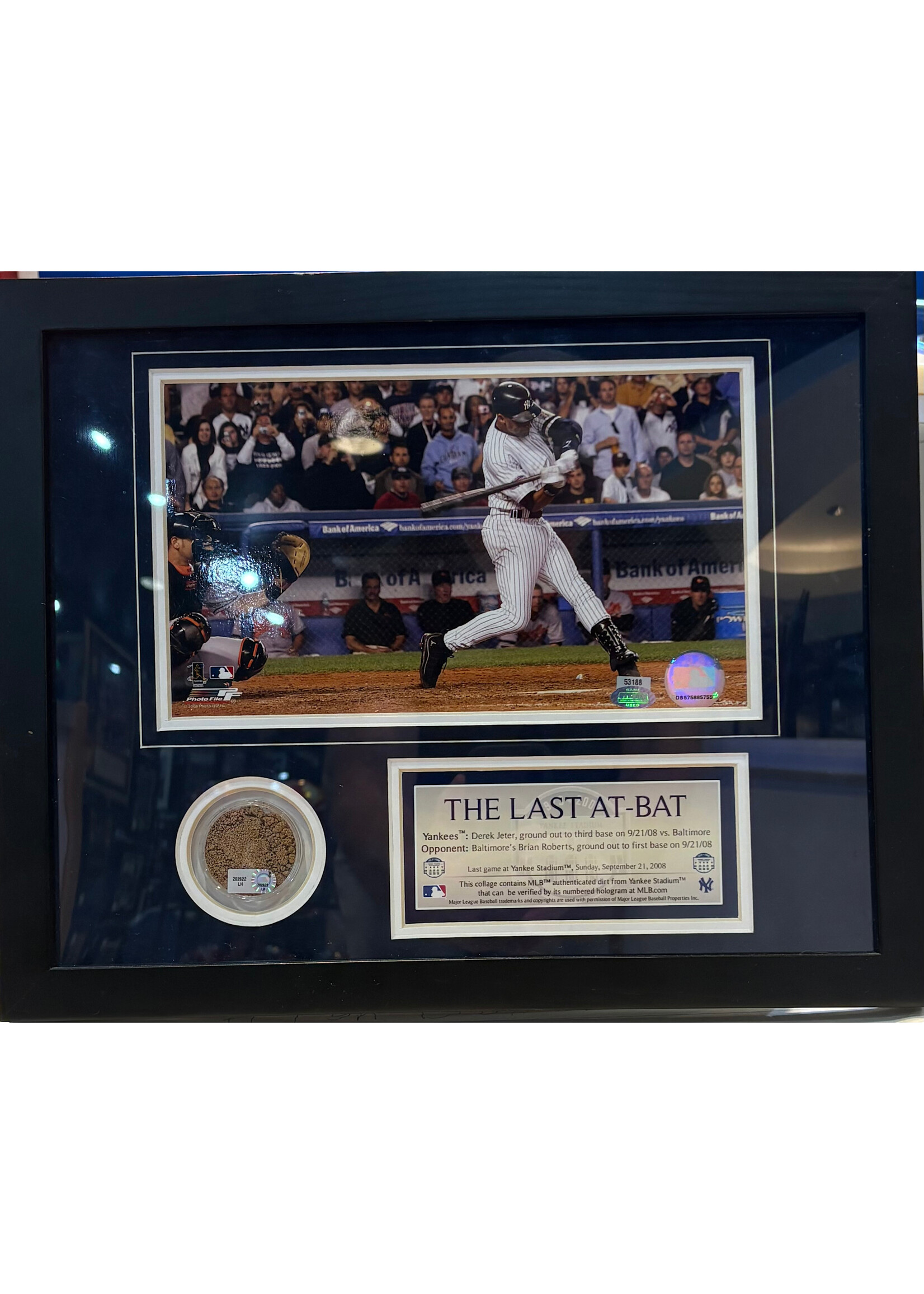 Derek Jeter Last Game Dirt