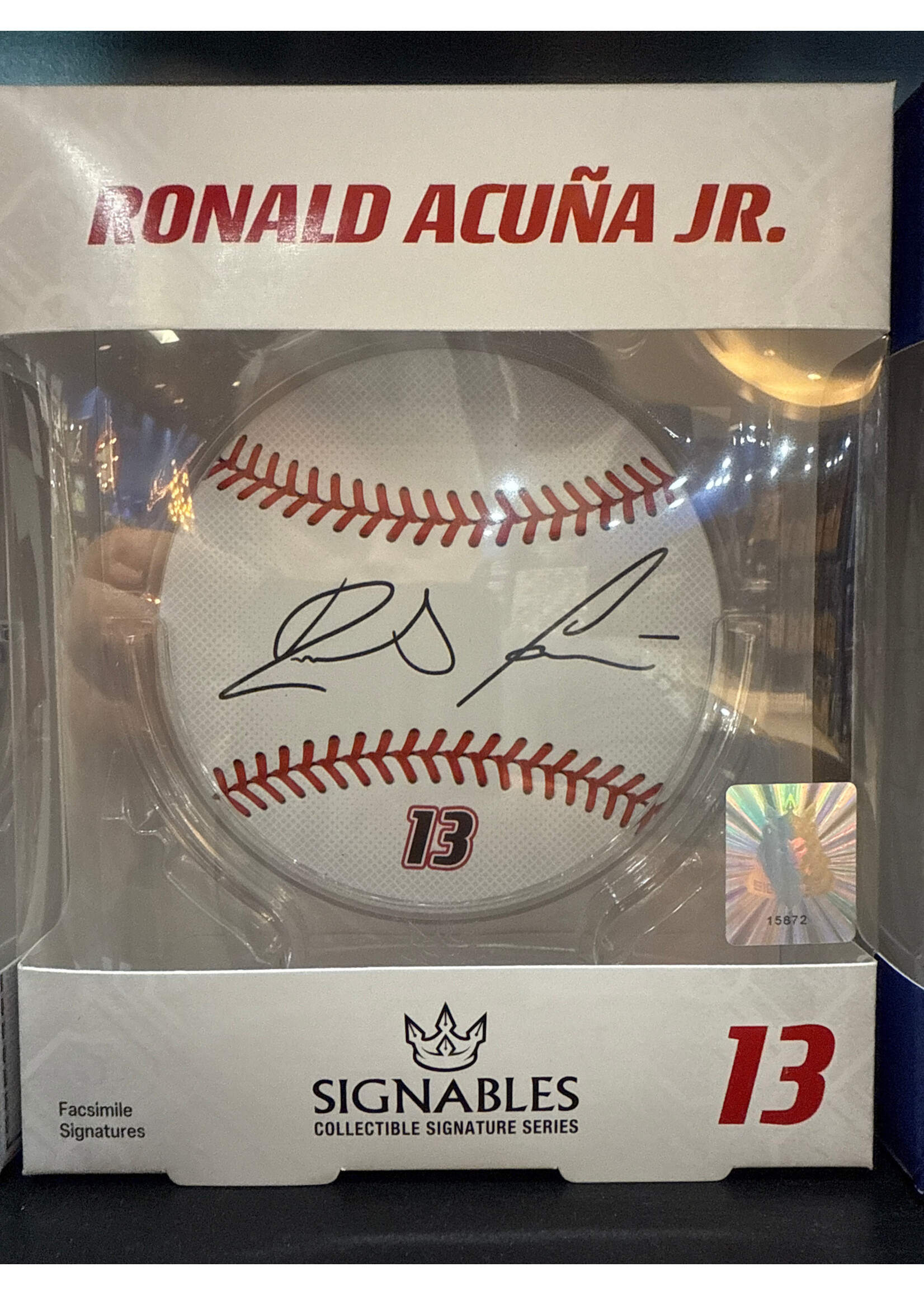 Collectible Ronald Acuna Jr Signables Collectible