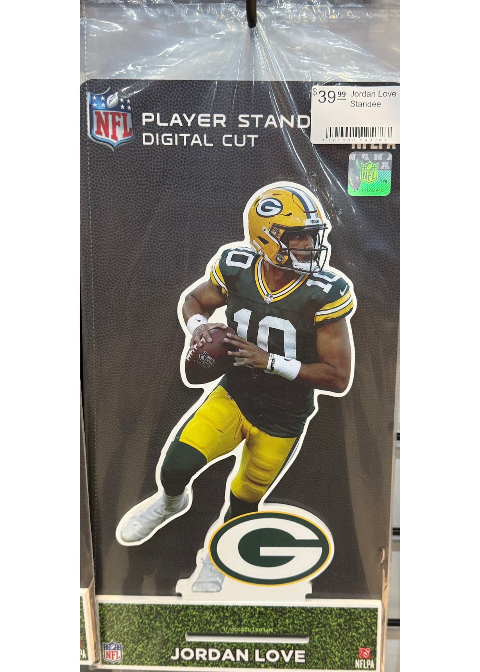 Collectible Jordan Love Standee