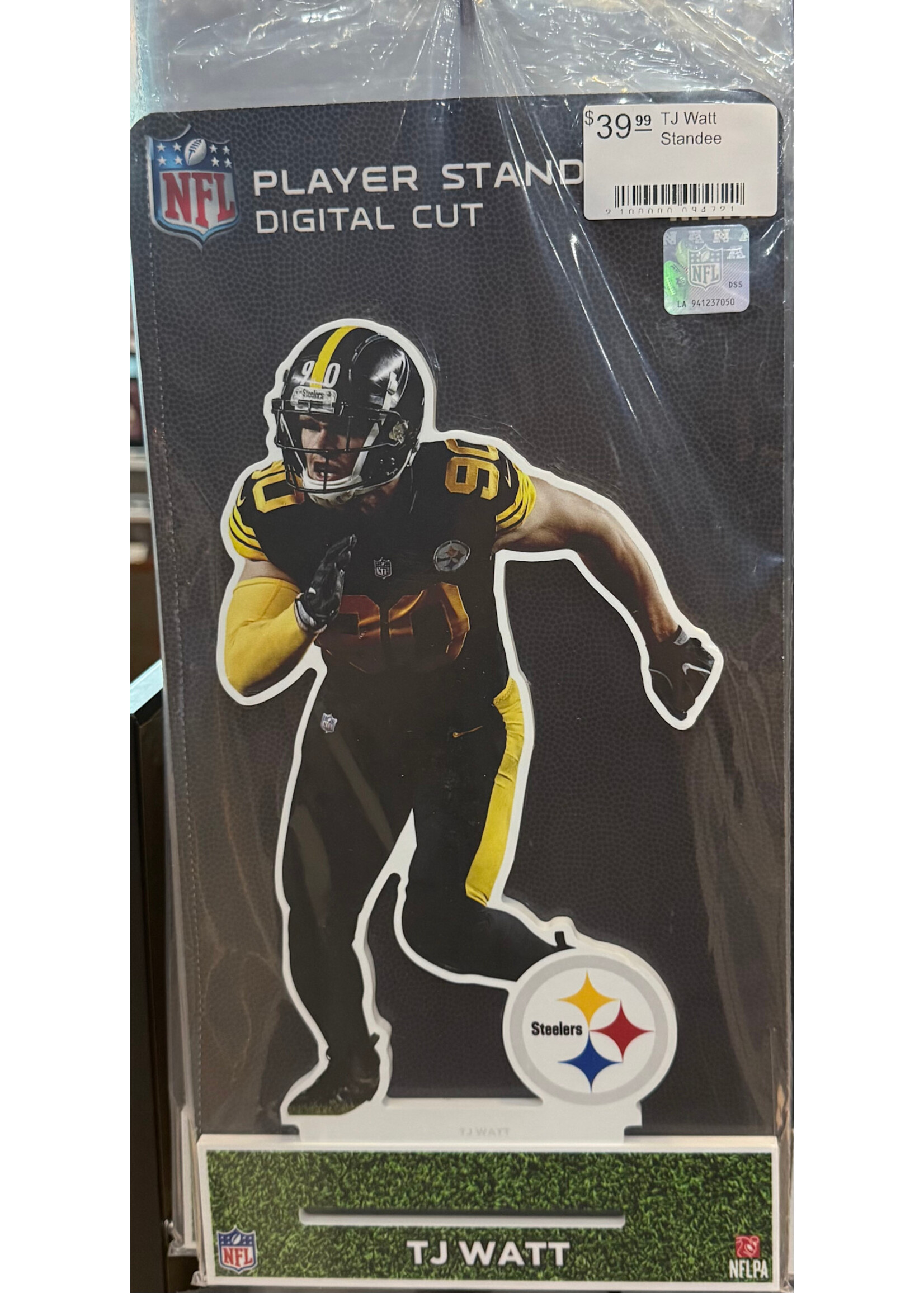 Collectible TJ Watt Standee