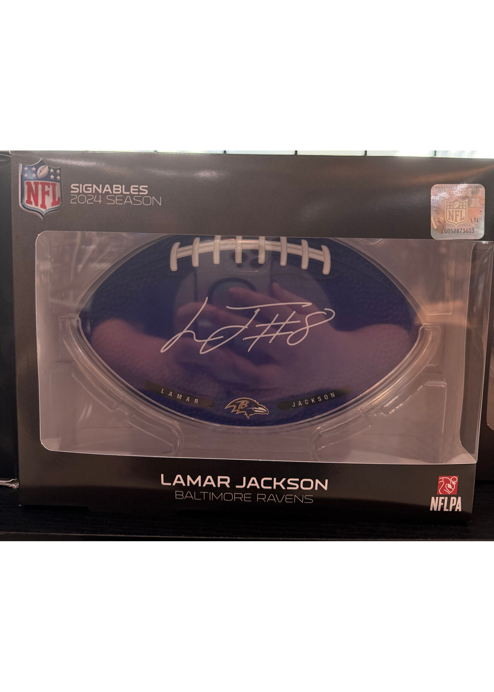 Lamar Jackson Signables Collectible