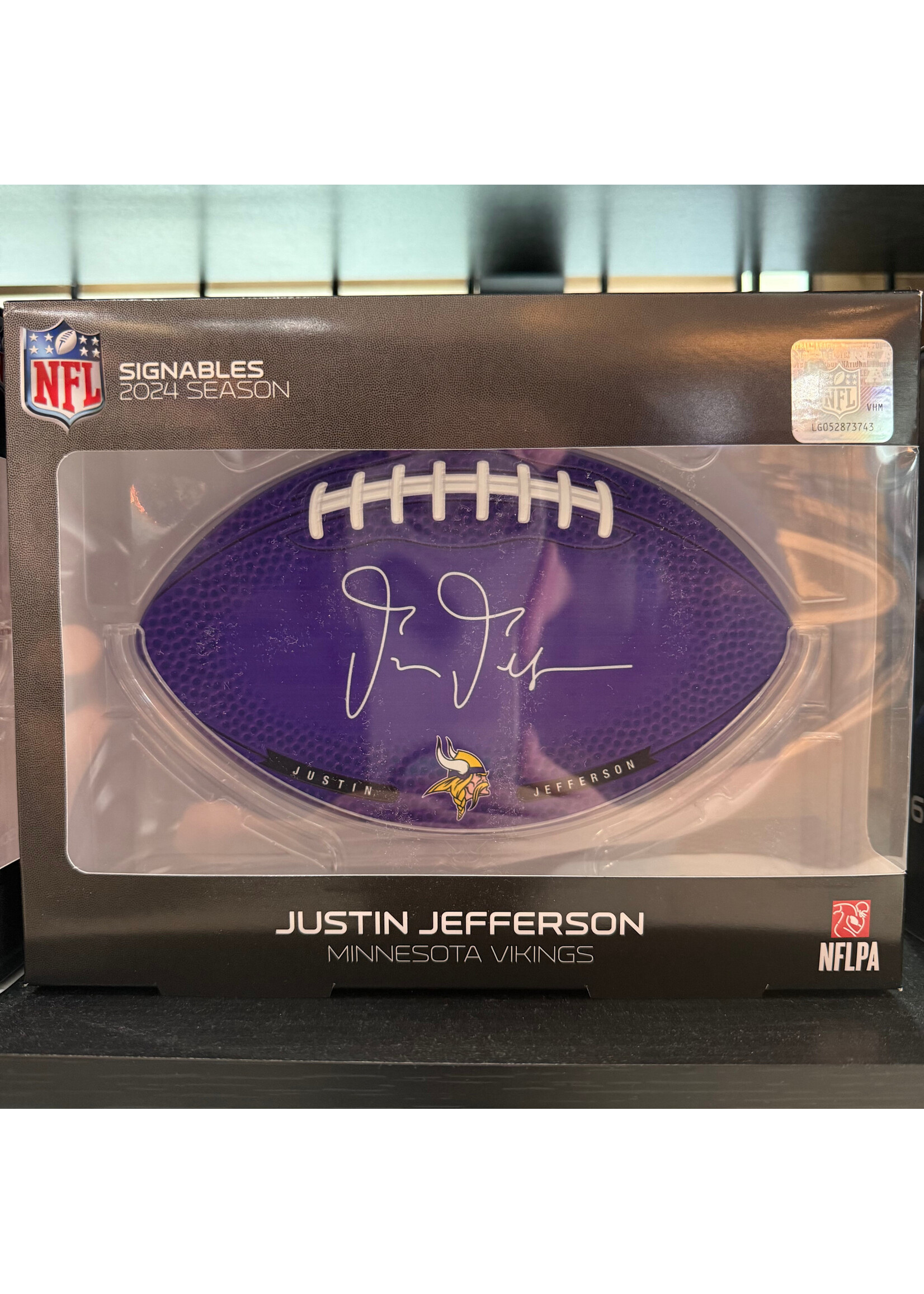 Justin Jefferson Signables Collectible