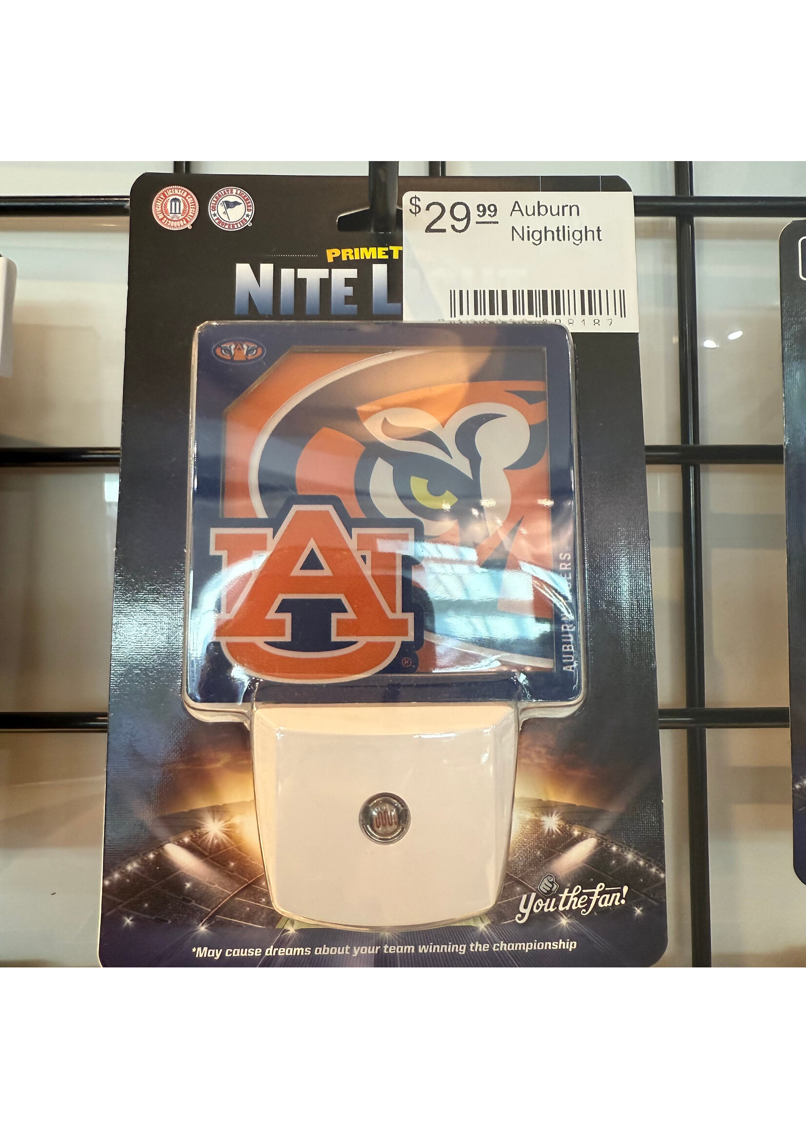 You The Fan Auburn Nightlight