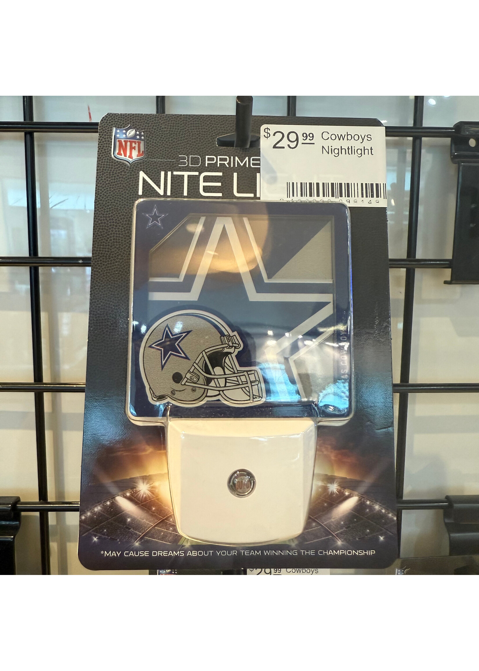 You The Fan Cowboys Nightlight