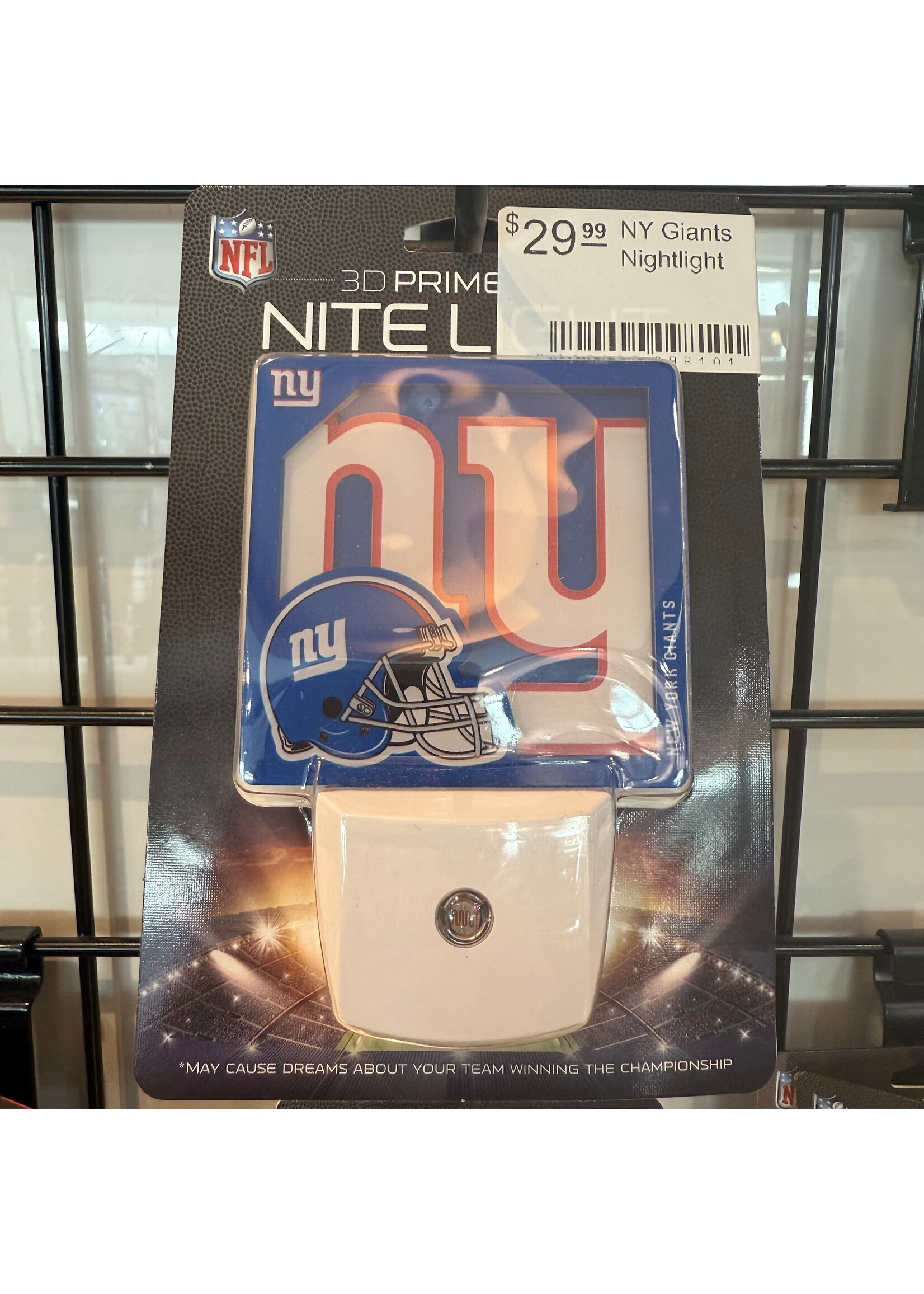 You The Fan NY Giants Nightlight