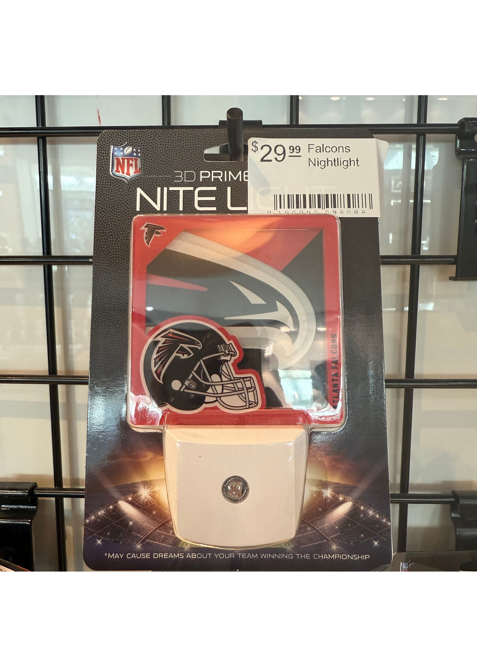 You The Fan Falcons Nightlight