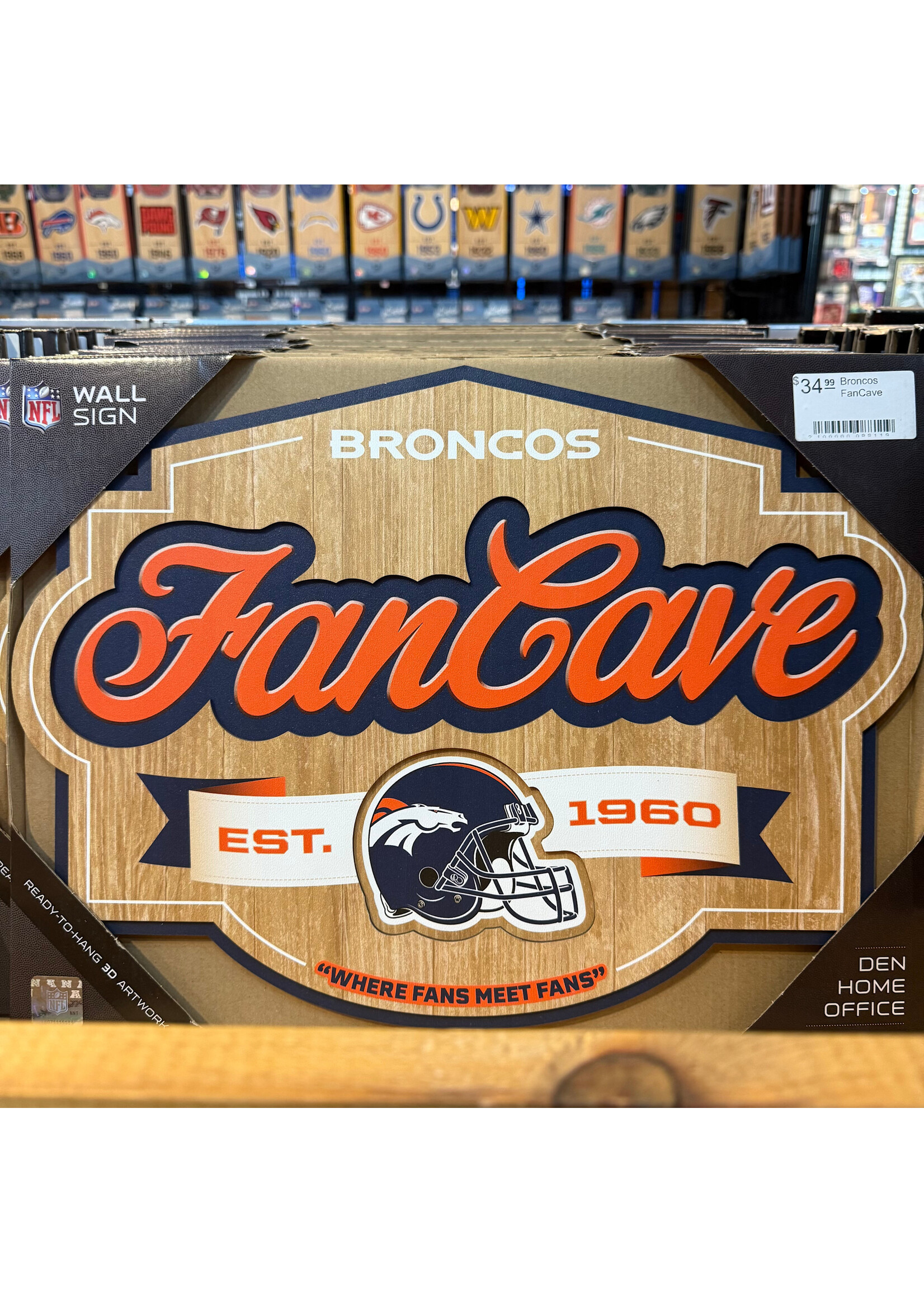 Broncos FanCave