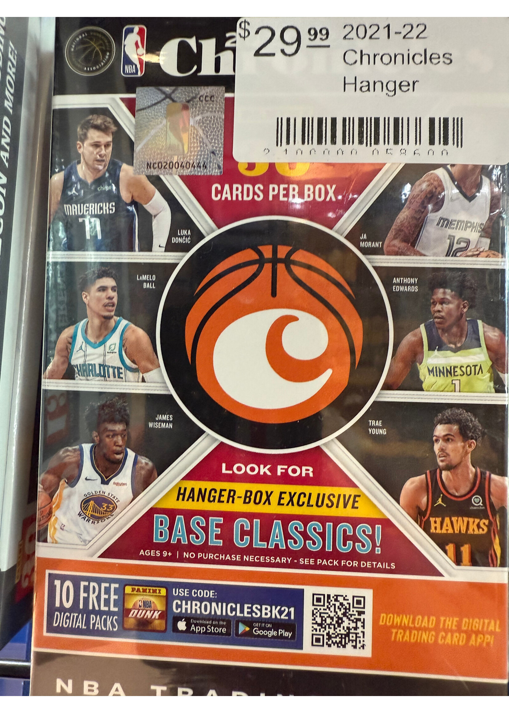 2021-22 Chronicles Hanger