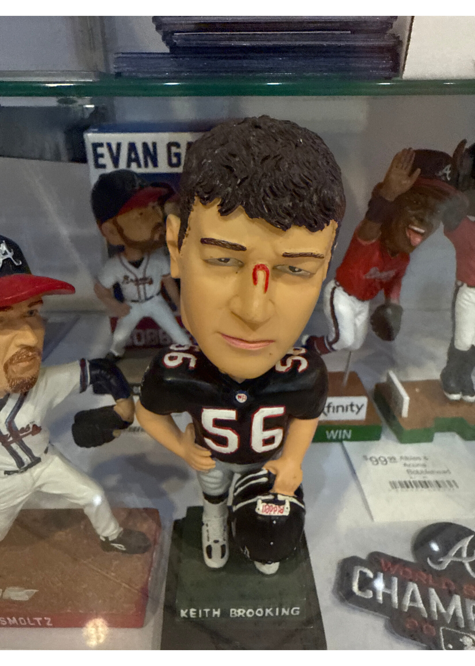 Collectible Keith Brooking Bobblehead No Box