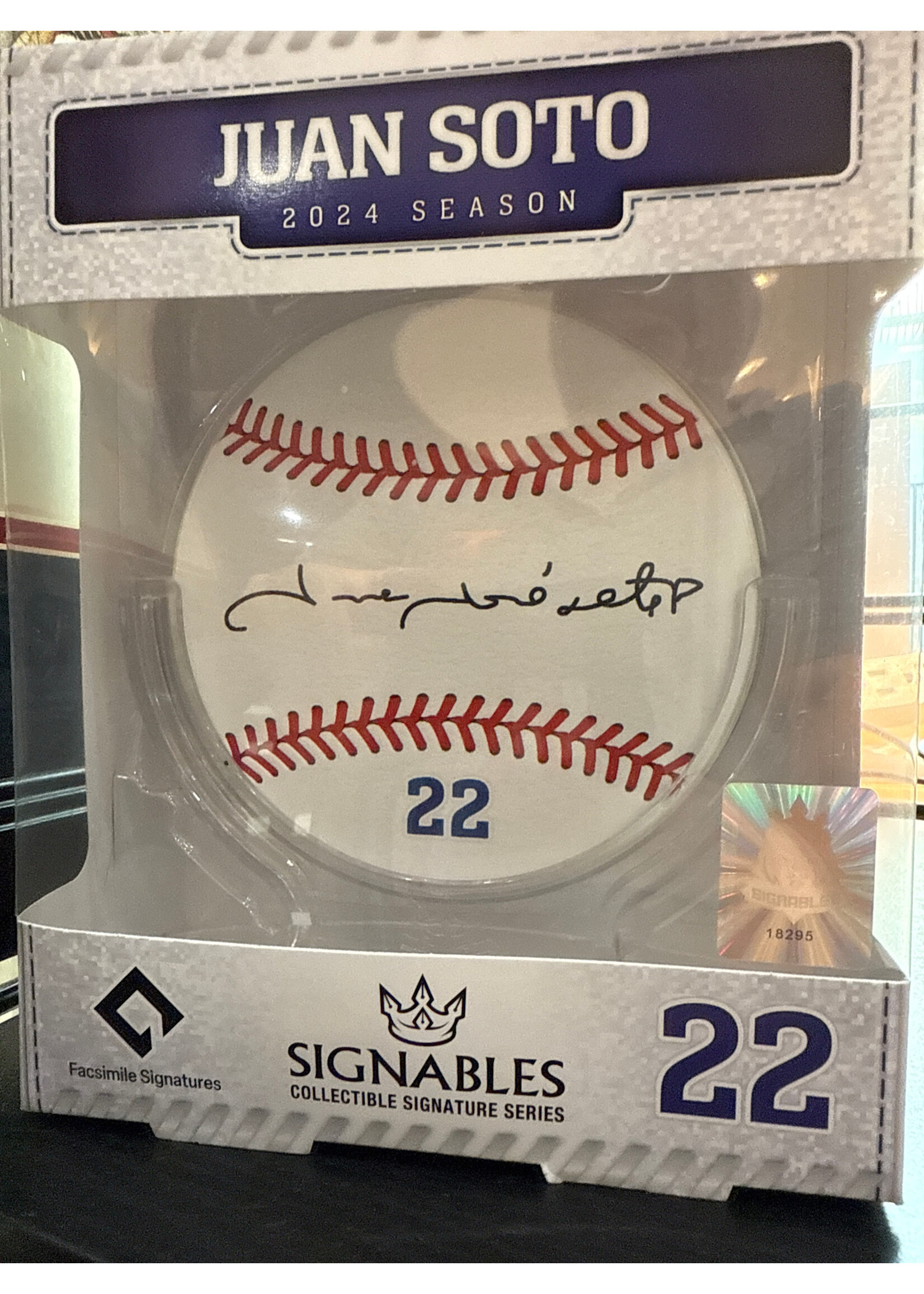 Collectible Juan Soto Signables Collectible