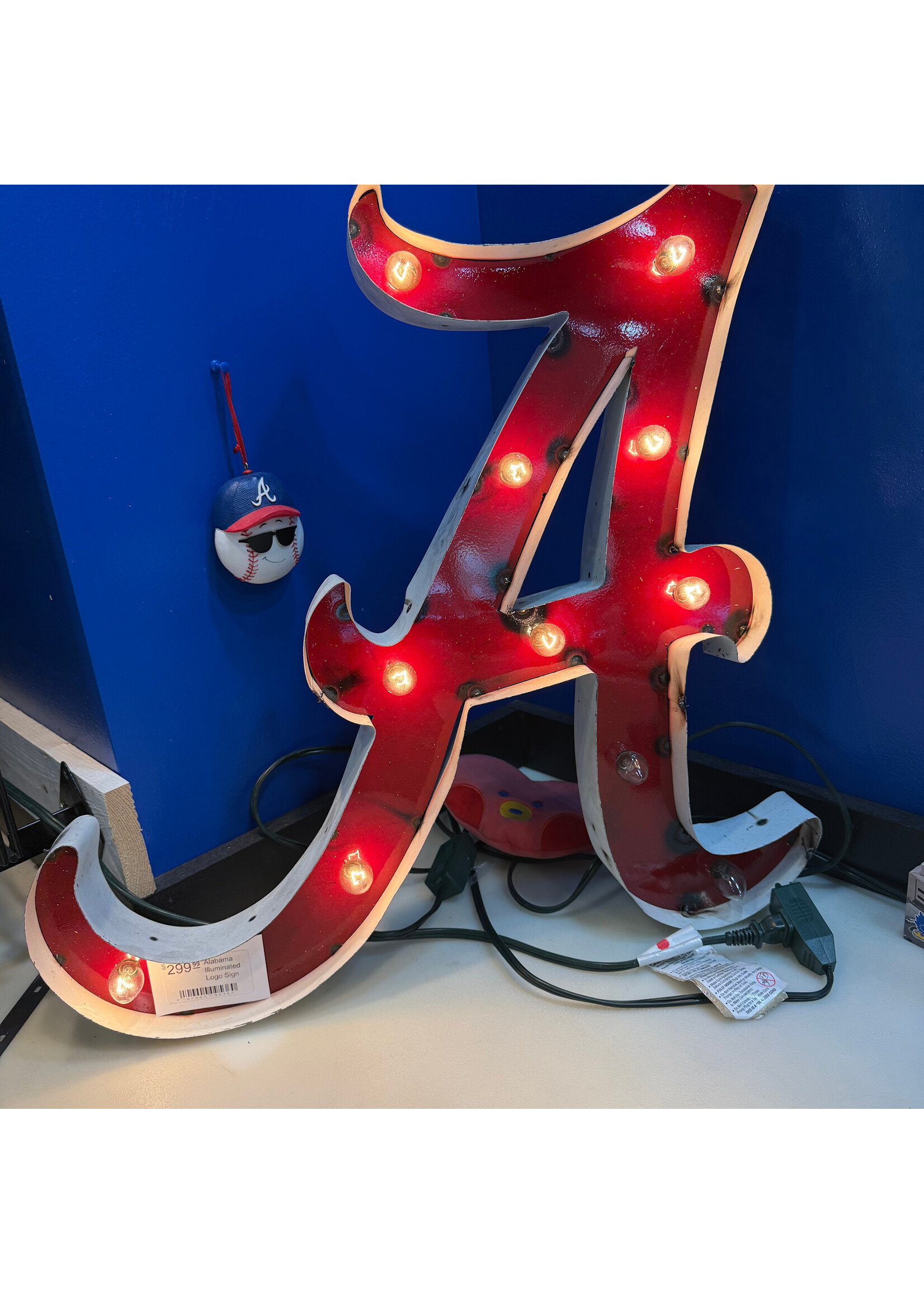 Alabama Illuminated Logo Sign