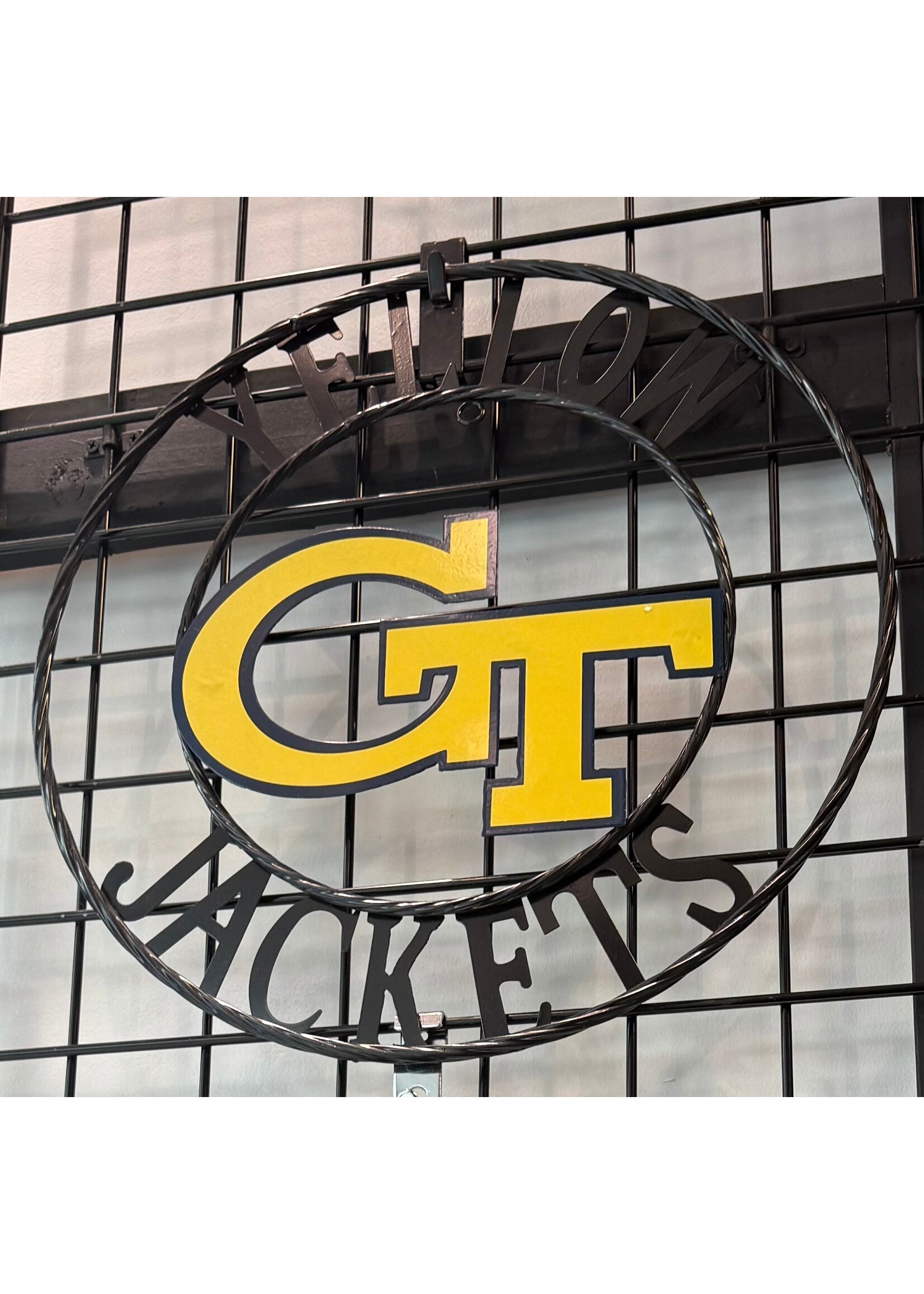 Georgia Tech 18" Iron Wheel