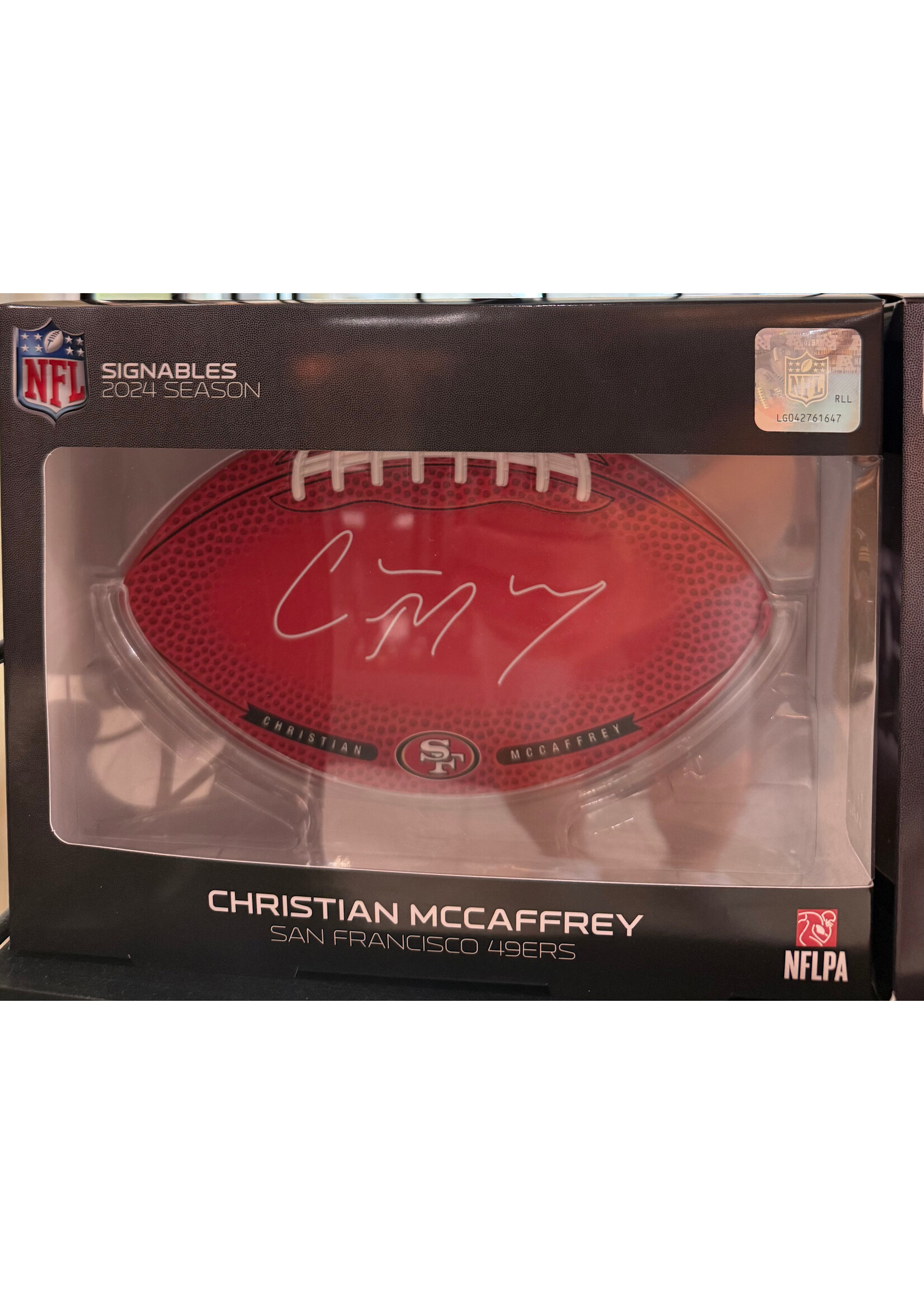 Collectible Christian McCaffery Signables Collectible