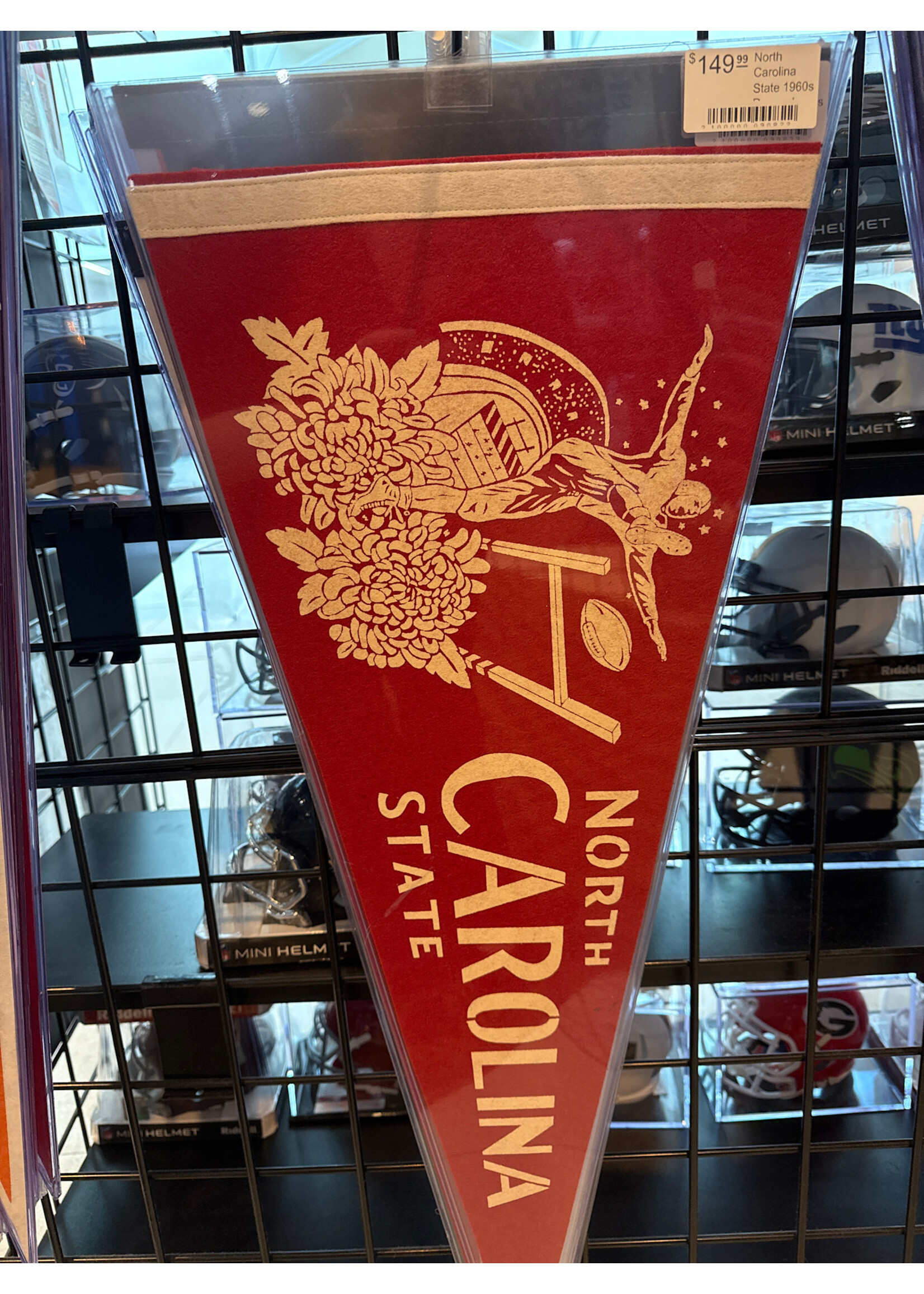 Pennant (F & UF) North Carolina State 1960s Pennant