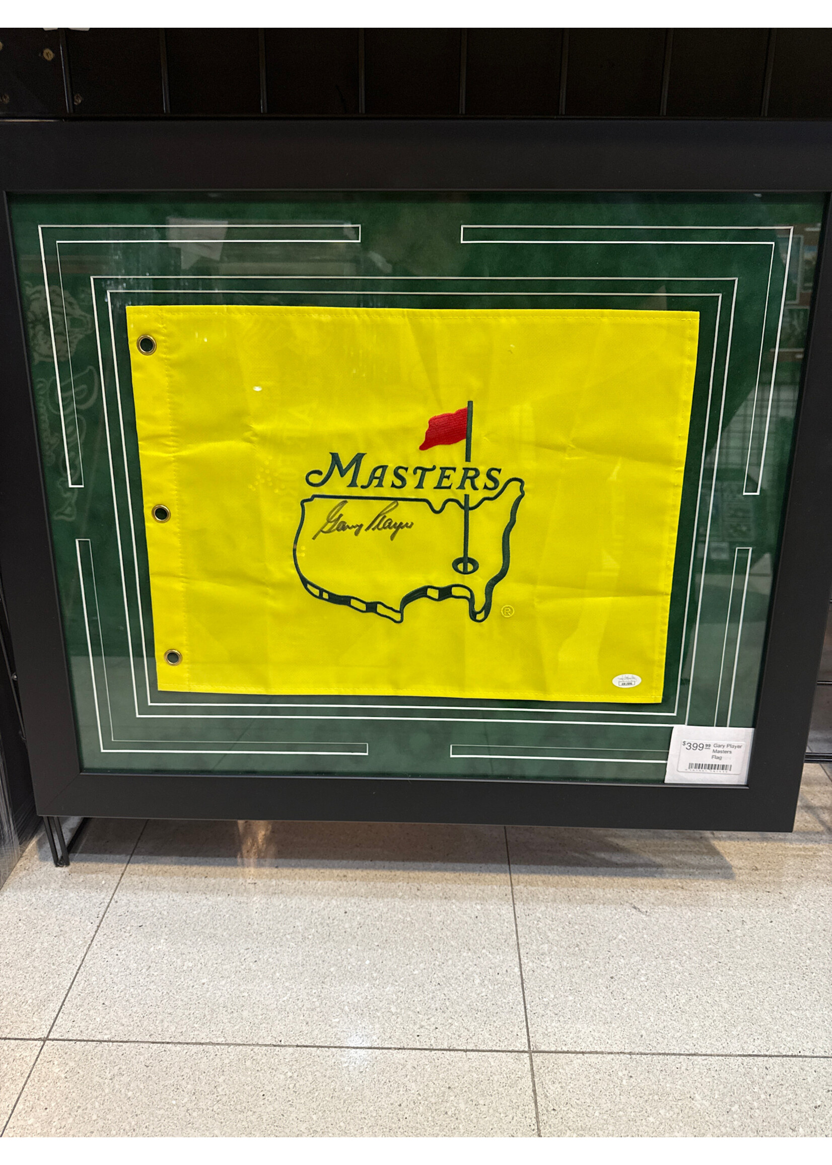 Gary Player Masters Flag